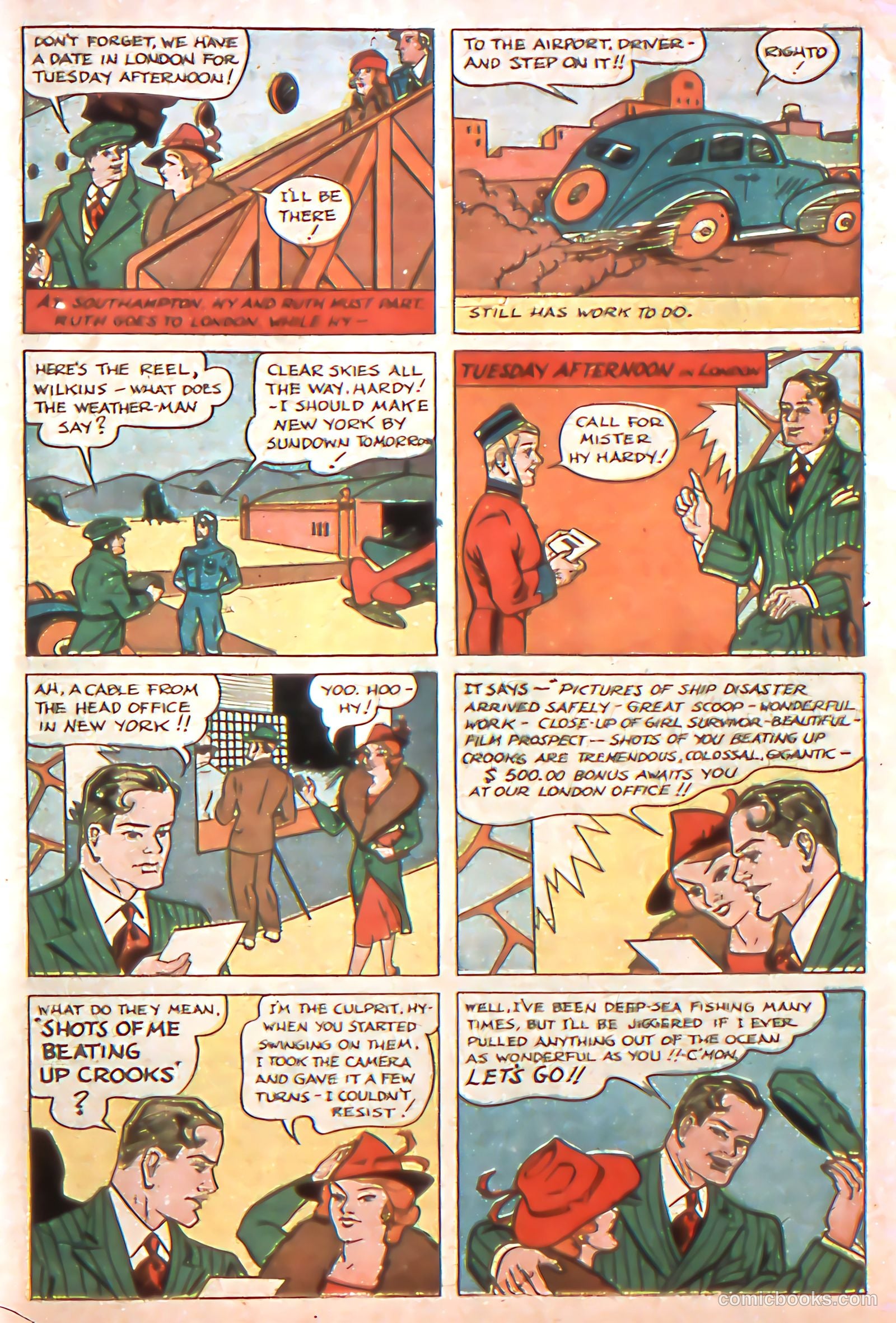 Exciting Comics #1 (1945) — page 55 of 68
