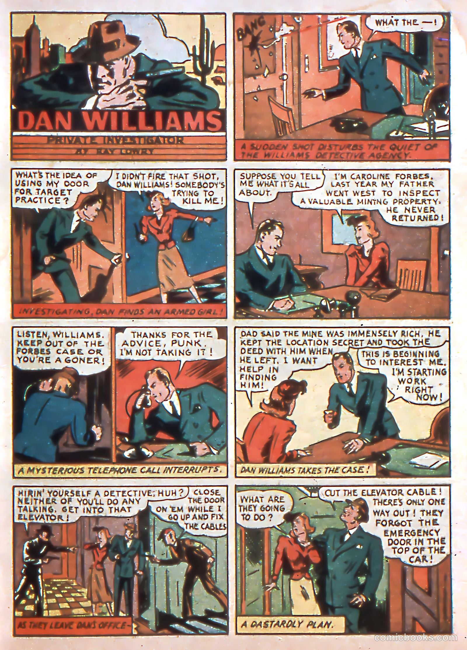 Exciting Comics #1 (1945) — page 57 of 68