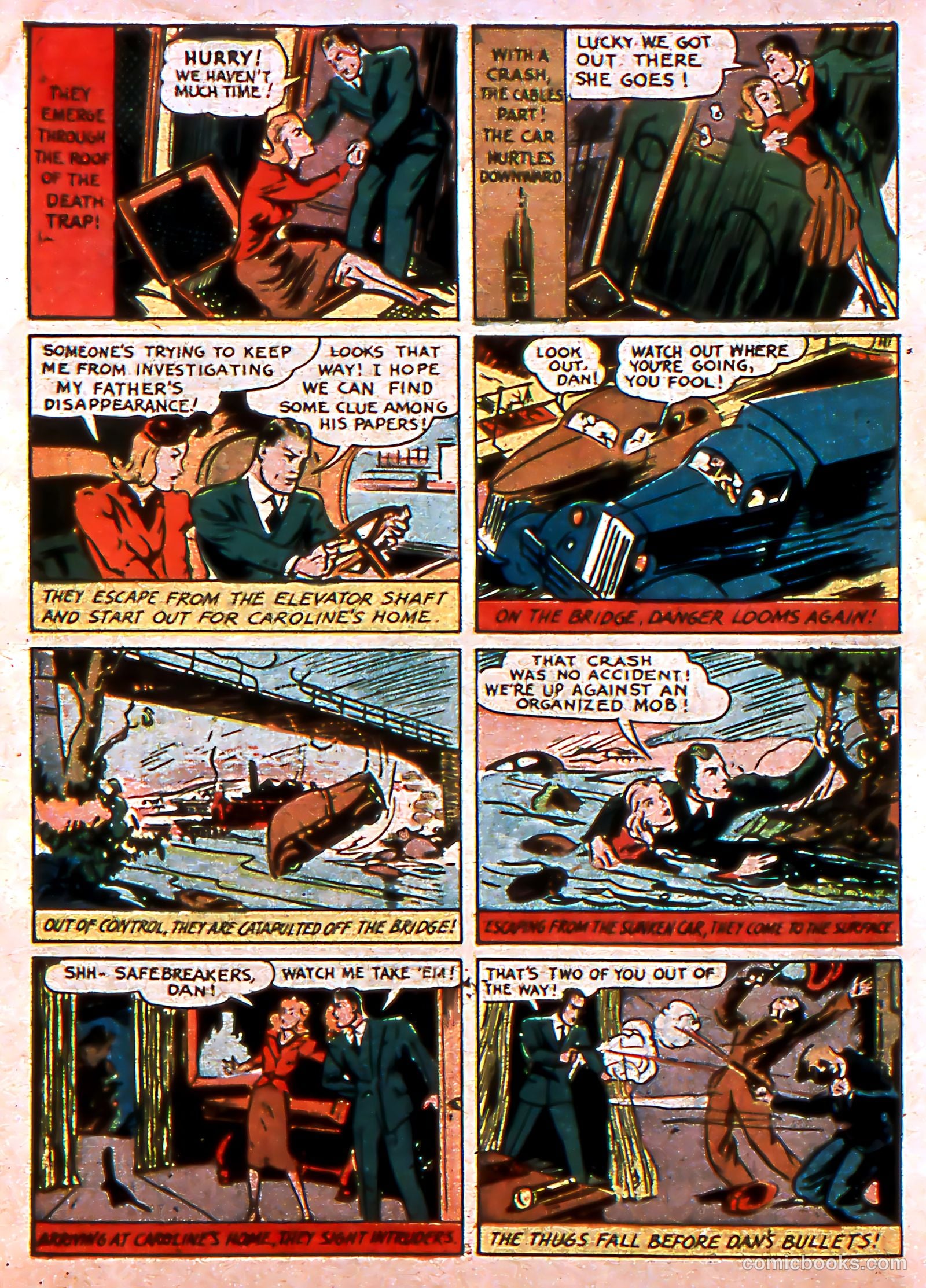 Exciting Comics #1 (1945) — page 58 of 68
