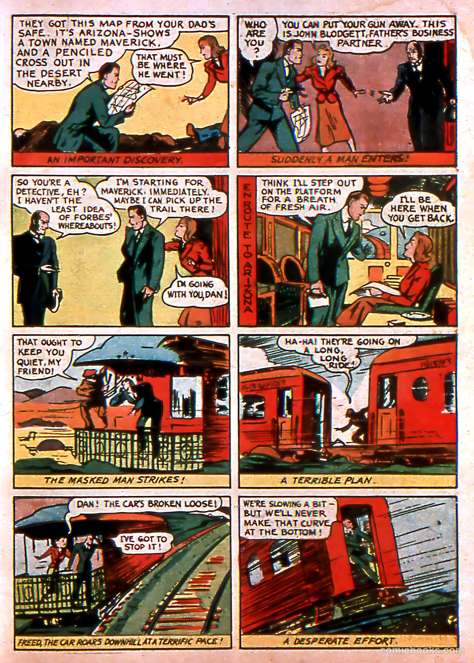 Exciting Comics #1 (1945) — page 59 of 68