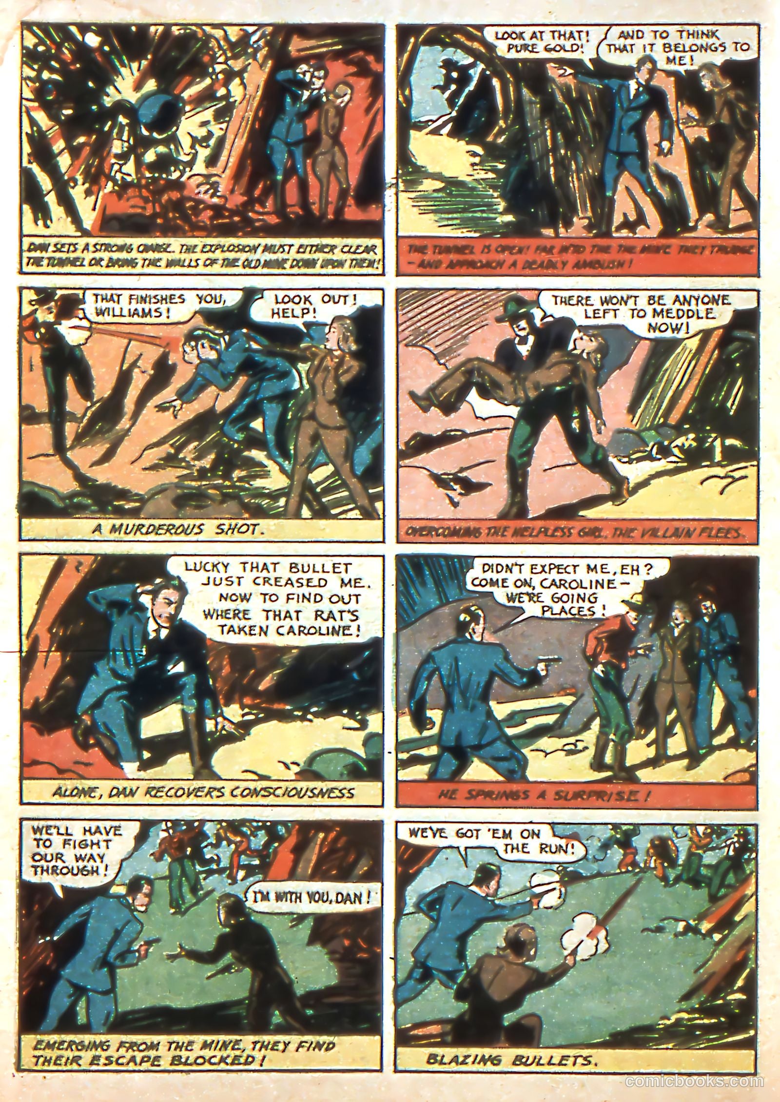 Exciting Comics #1 (1945) — page 62 of 68