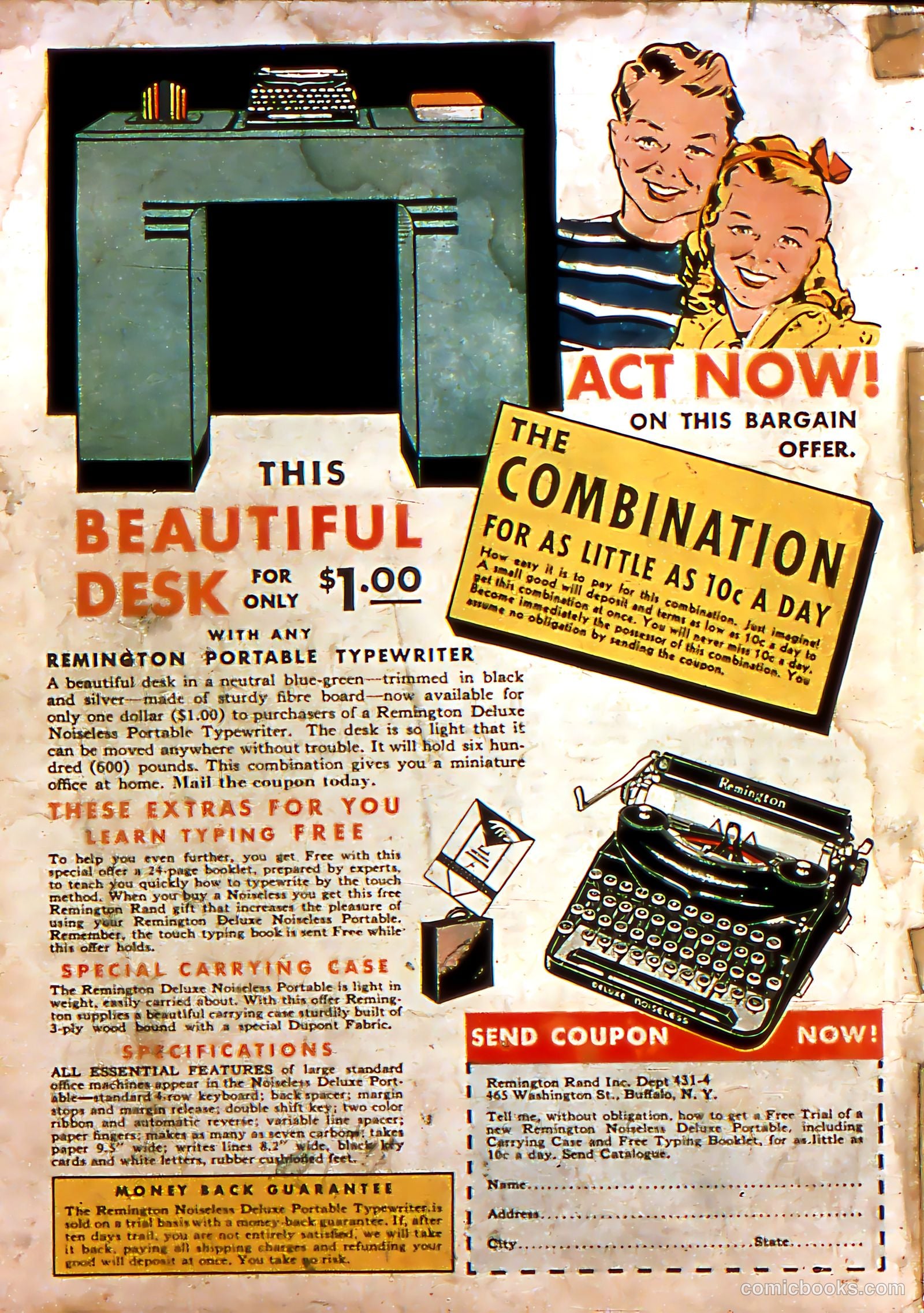 Exciting Comics #1 (1945) — page 68 of 68