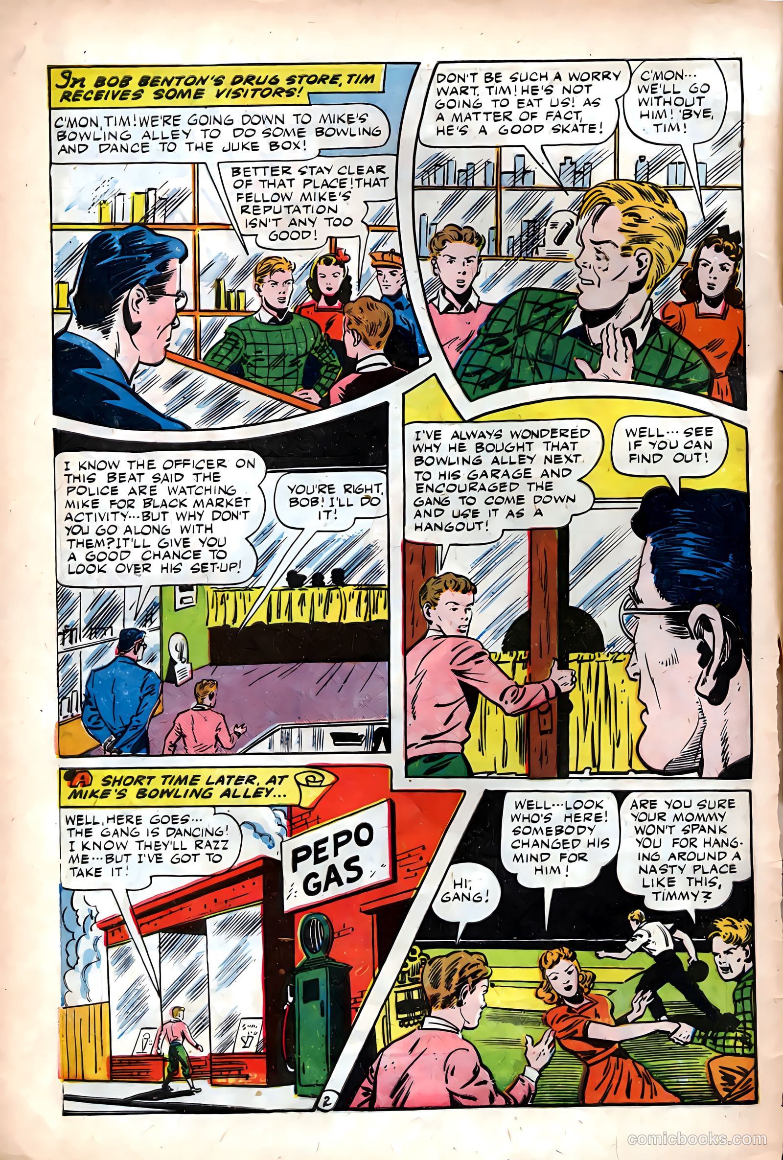 Exciting Comics #44 (1946) — page 4 of 52