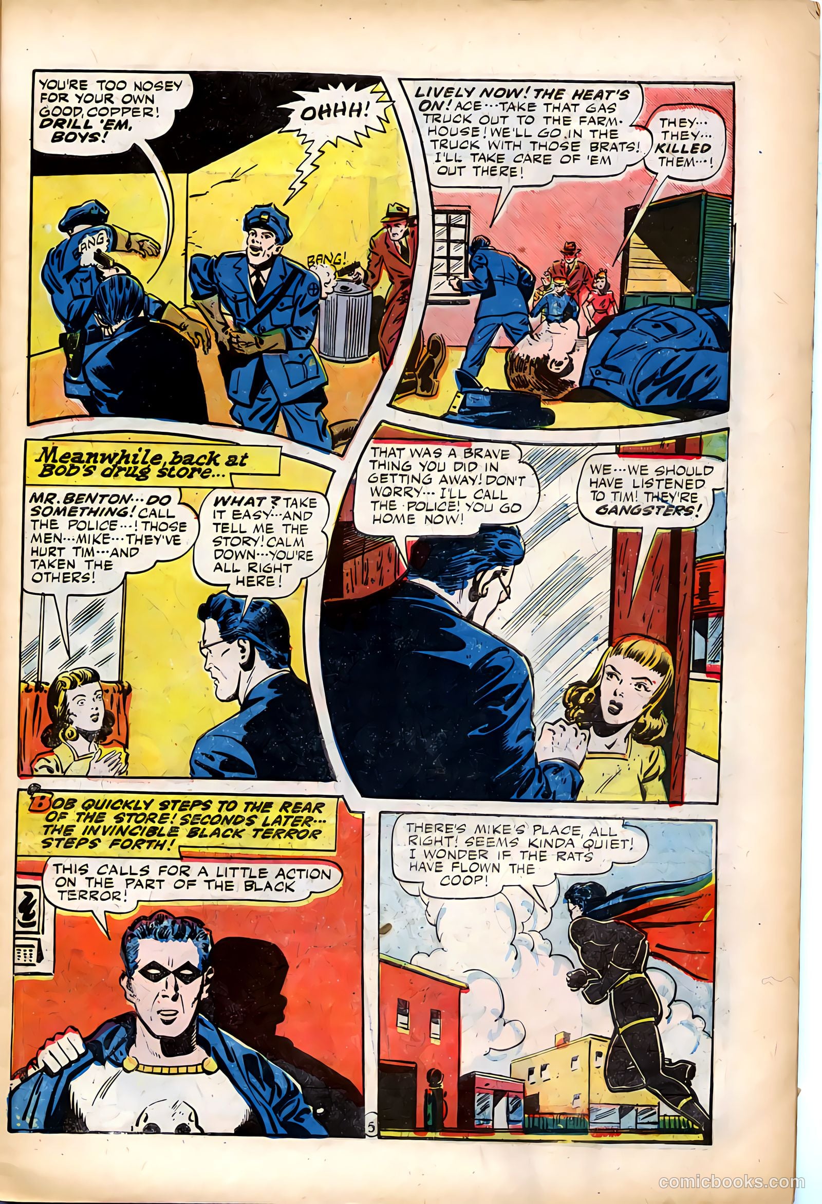 Exciting Comics #44 (1946) — page 7 of 52