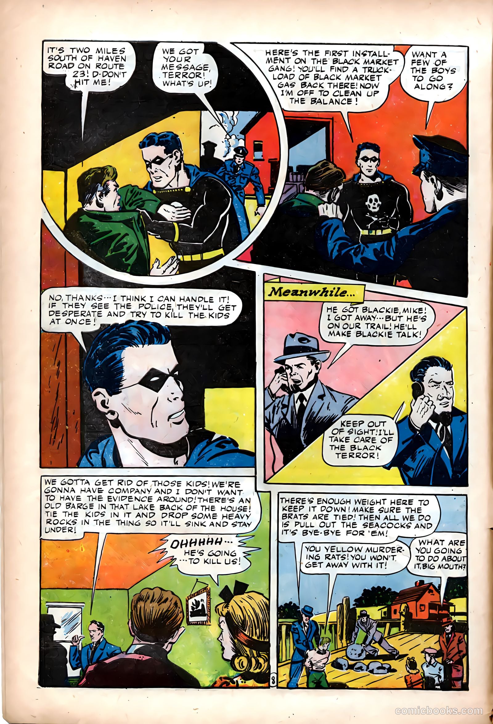 Exciting Comics #44 (1946) — page 10 of 52