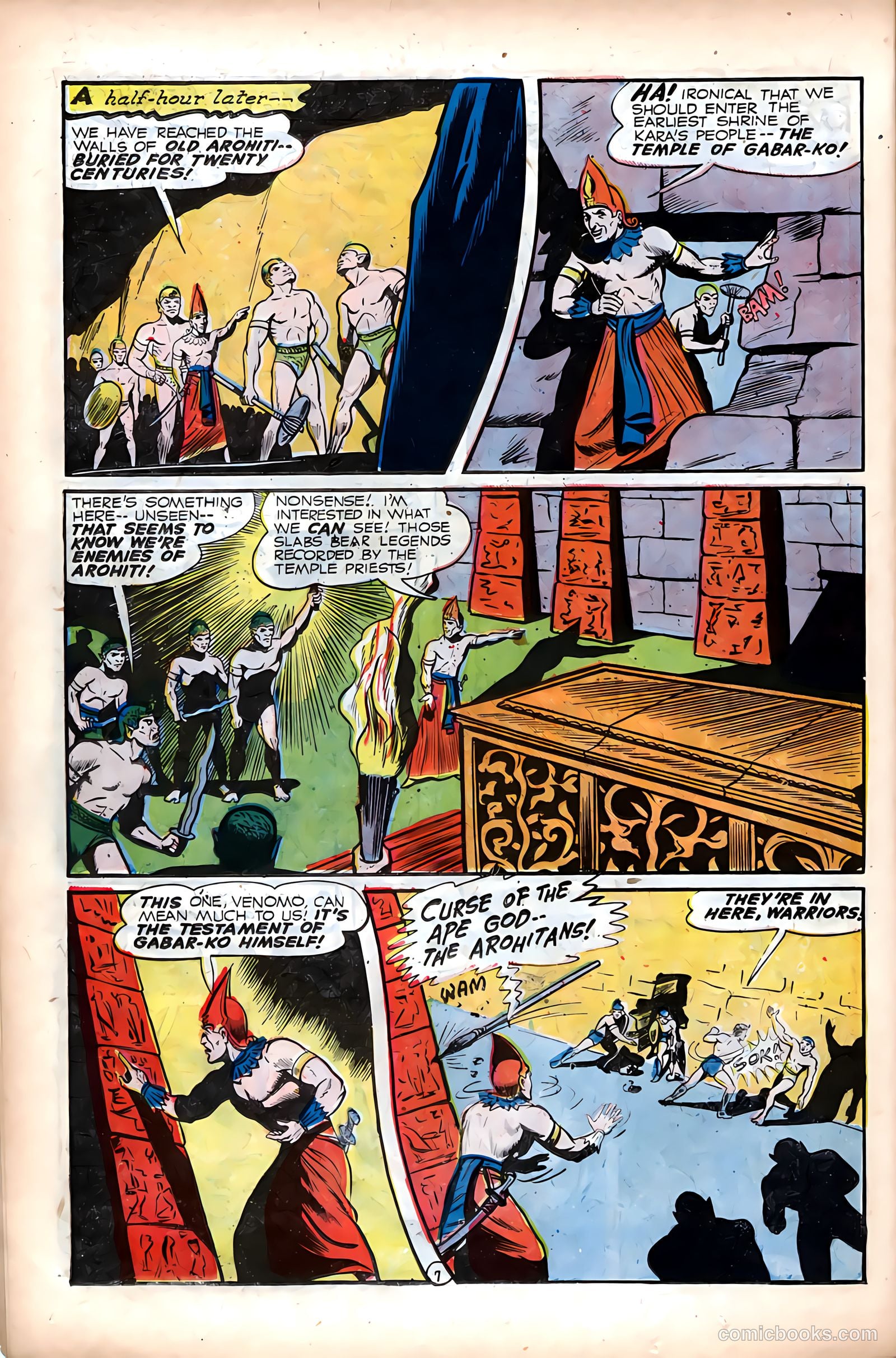 Exciting Comics #44 (1946) — page 22 of 52