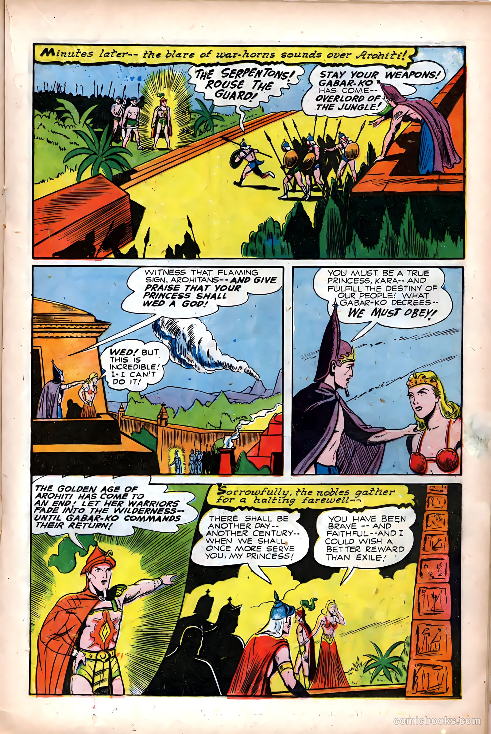 Exciting Comics #44 (1946) — page 25 of 52