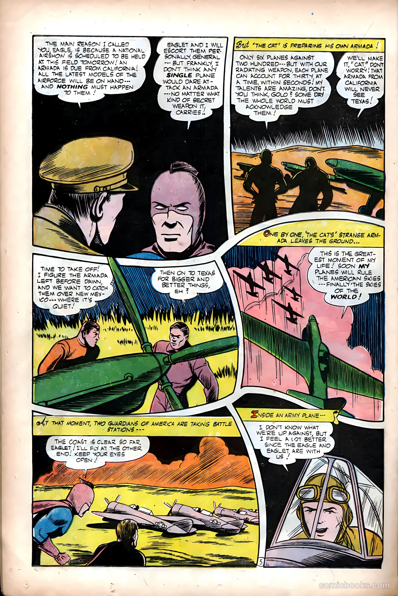 Exciting Comics #44 (1946) — page 34 of 52