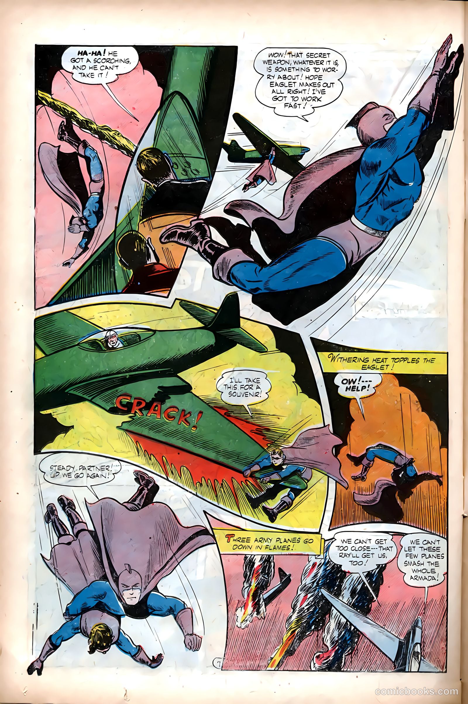 Exciting Comics #44 (1946) — page 36 of 52