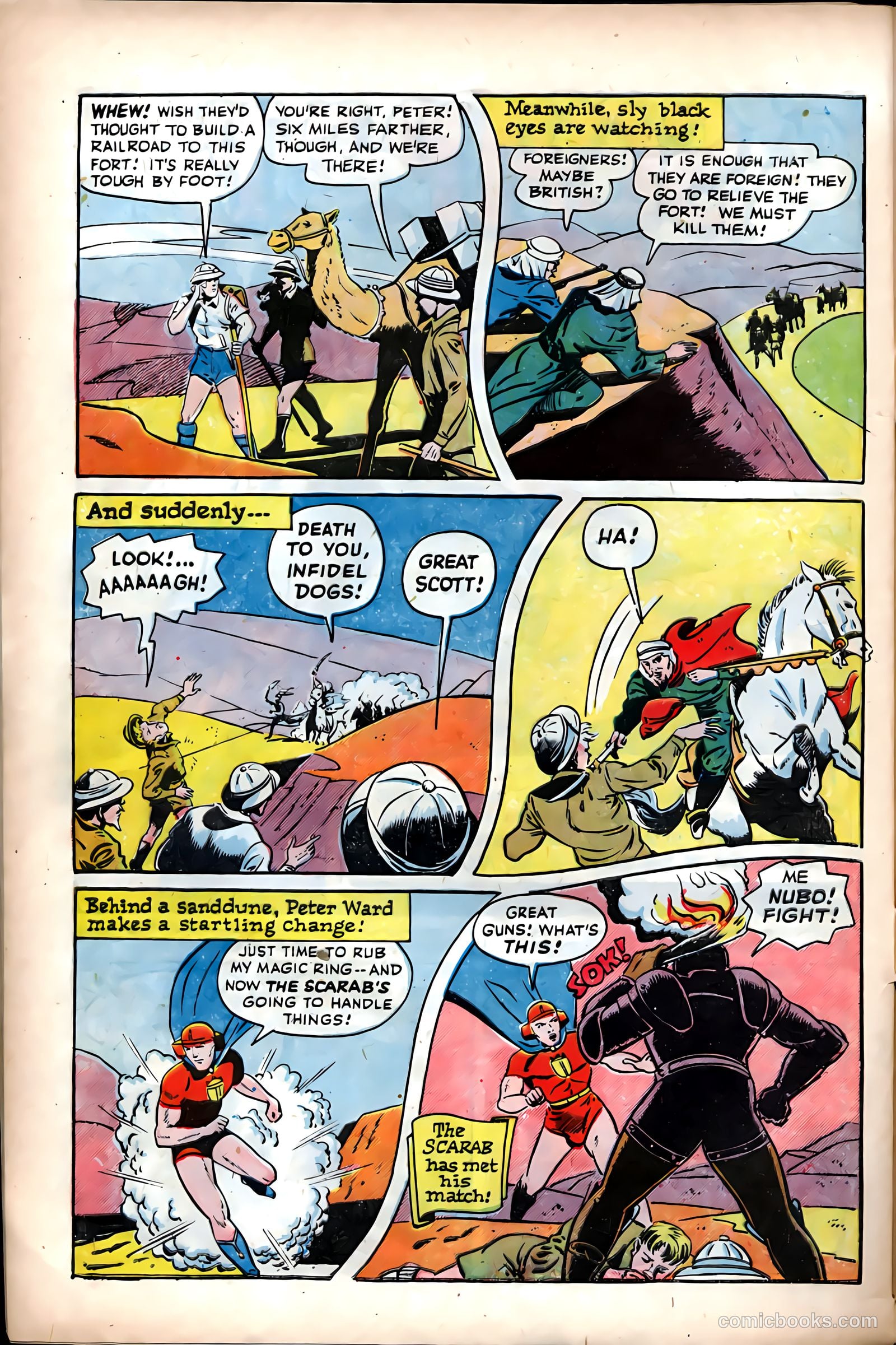 Exciting Comics #44 (1946) — page 42 of 52