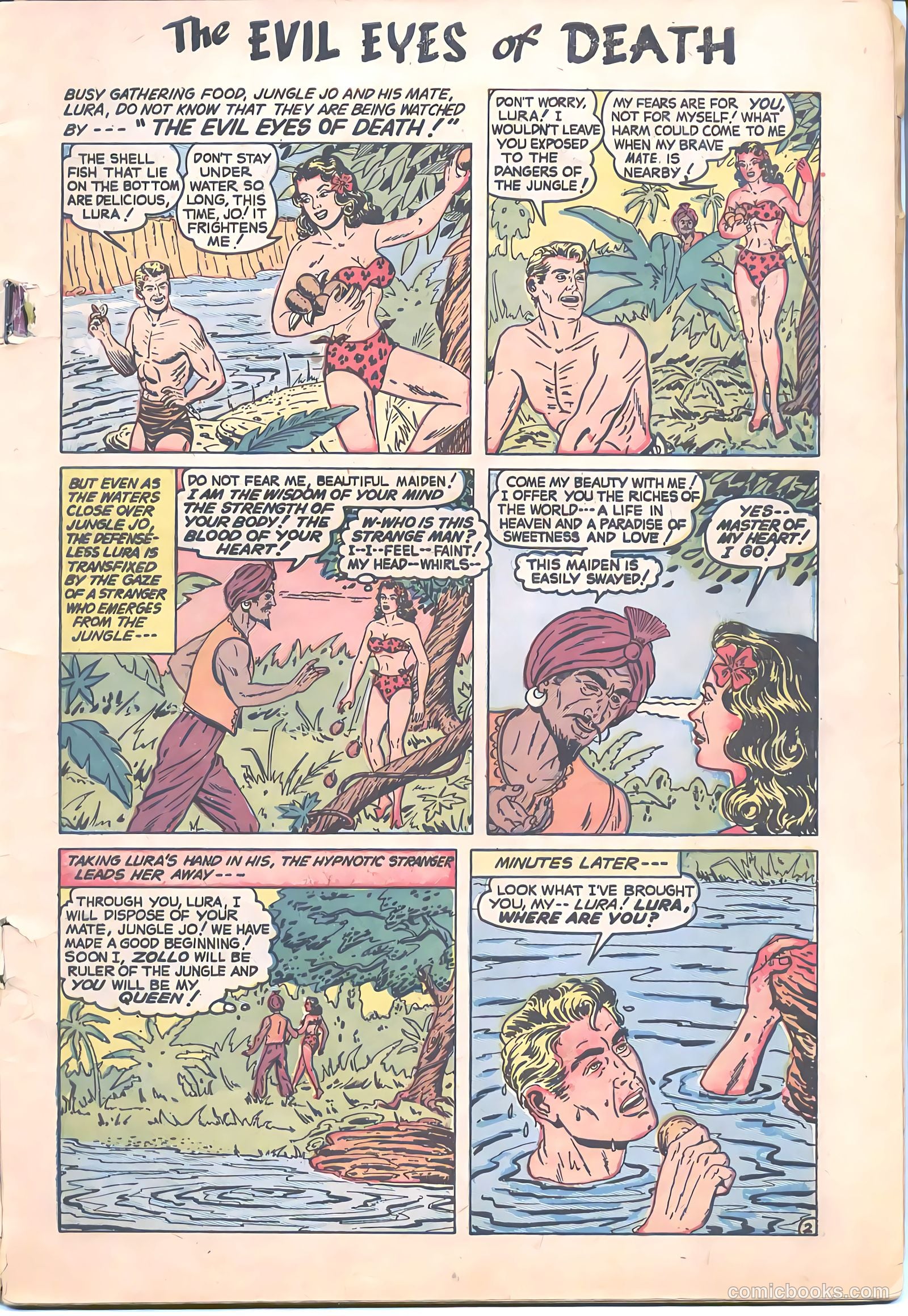 Terrors of the Jungle #1 (1952) — page 3 of 32