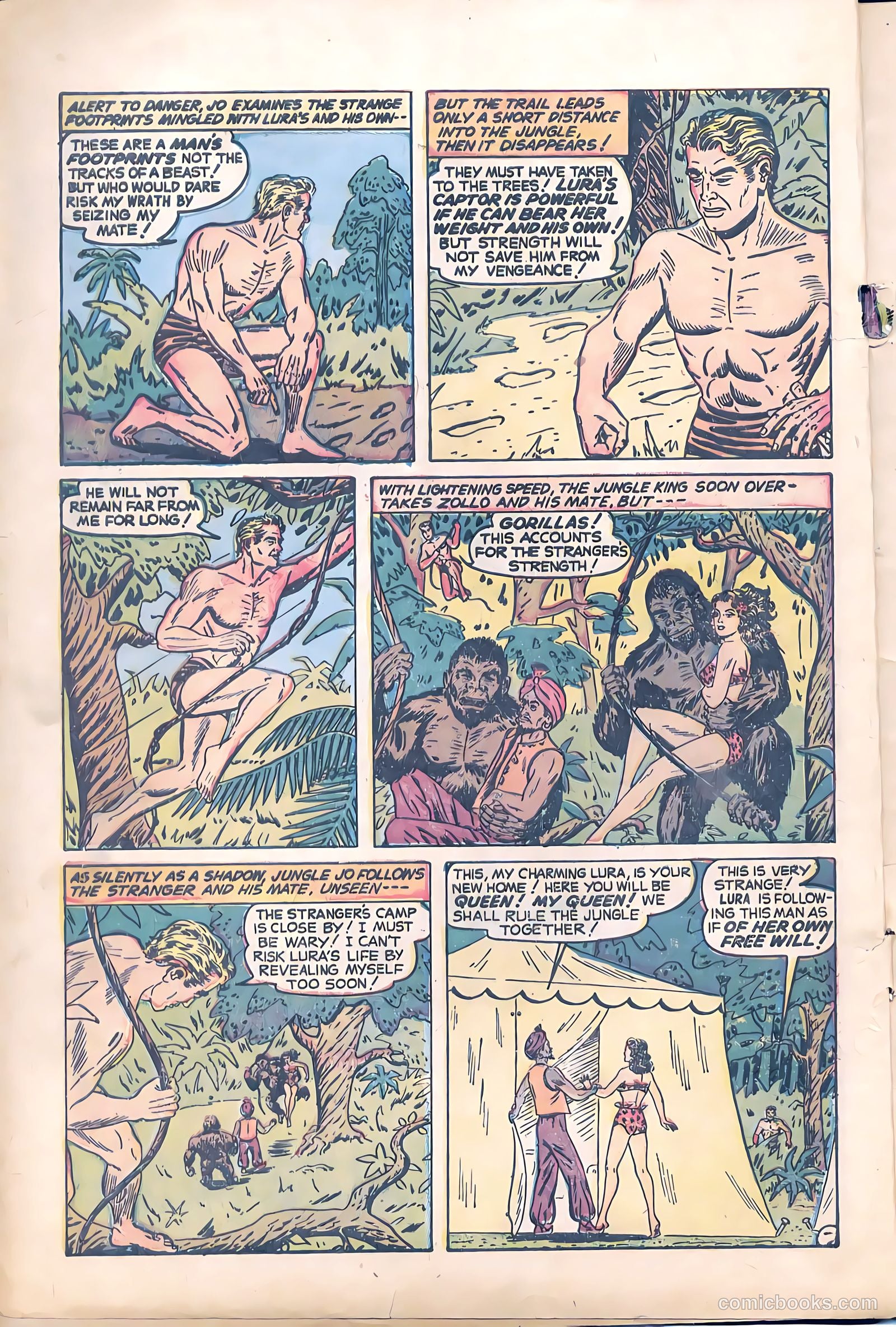 Terrors of the Jungle #1 (1952) — page 4 of 32