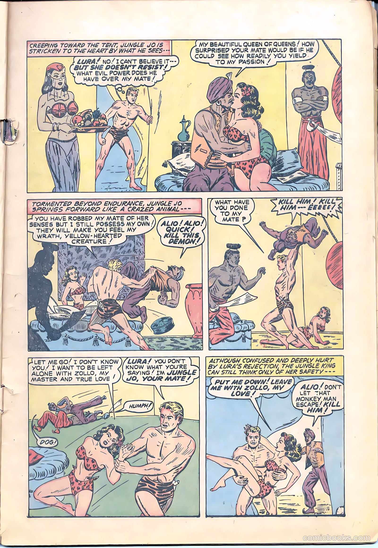 Terrors of the Jungle #1 (1952) — page 5 of 32