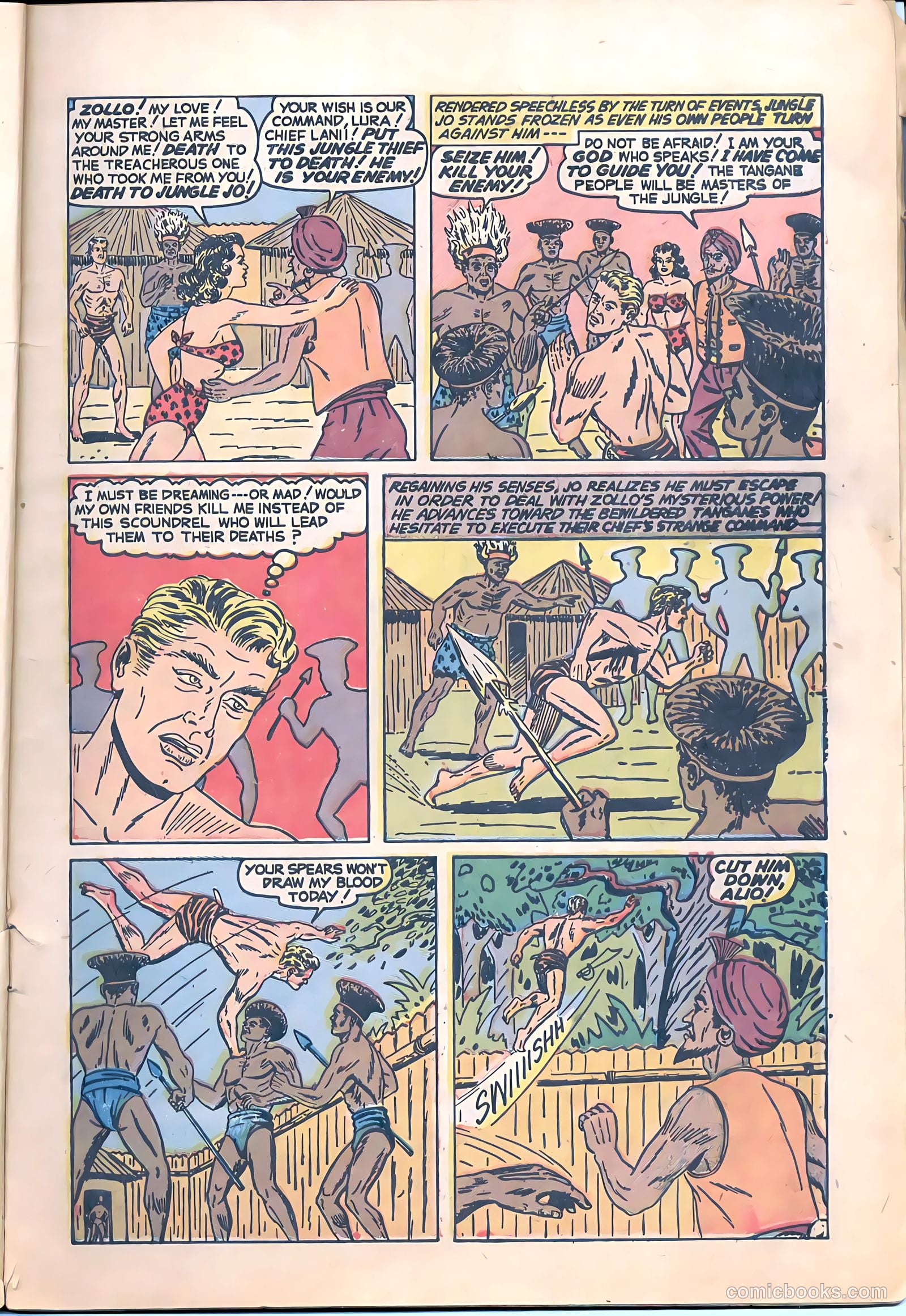 Terrors of the Jungle #1 (1952) — page 7 of 32