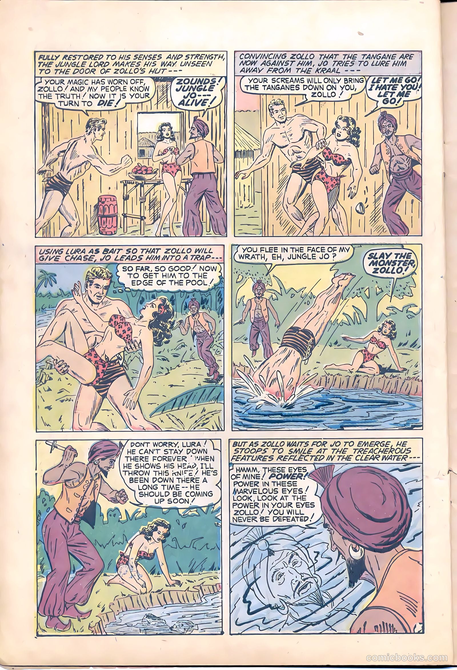 Terrors of the Jungle #1 (1952) — page 10 of 32