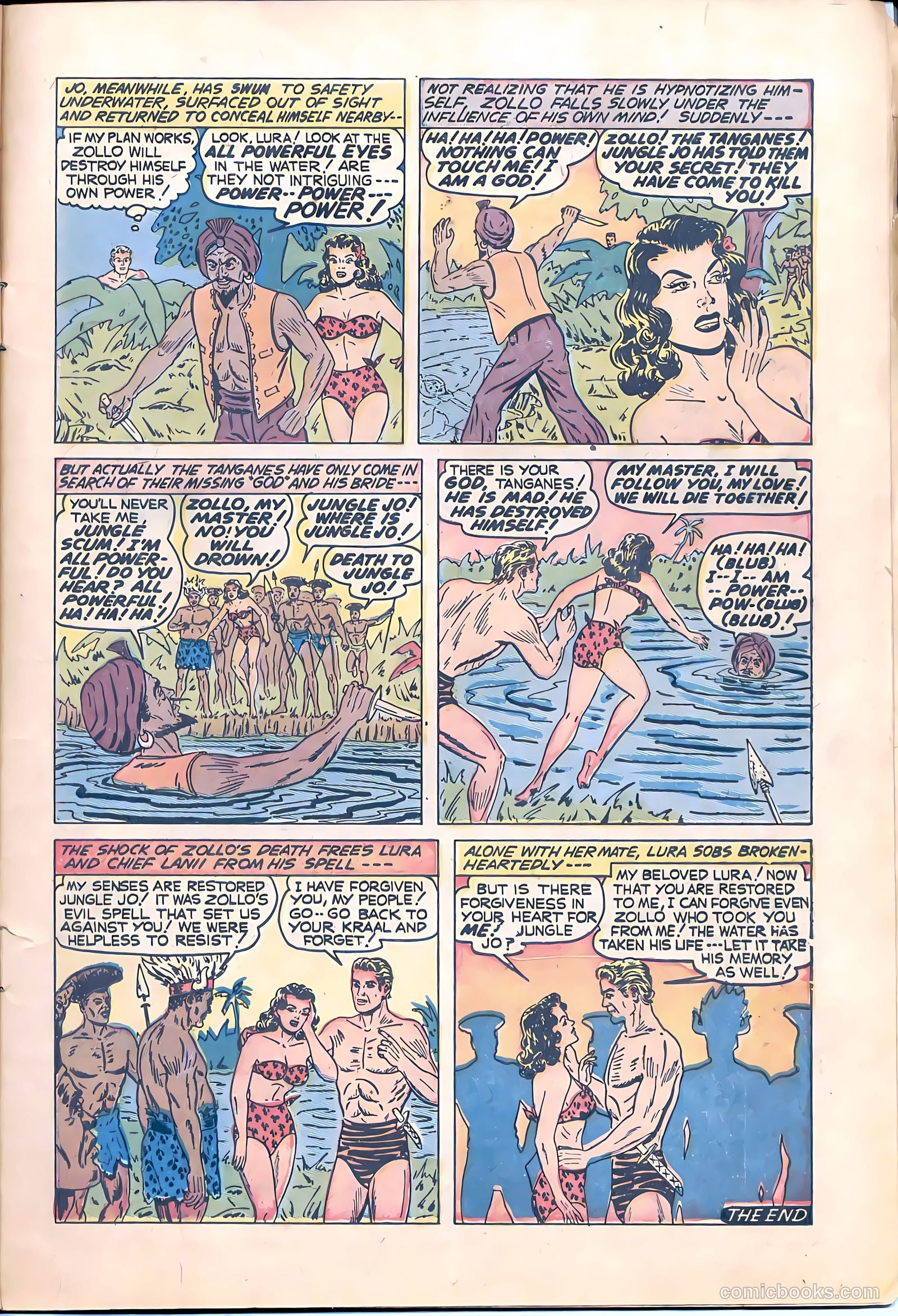 Terrors of the Jungle #1 (1952) — page 11 of 32