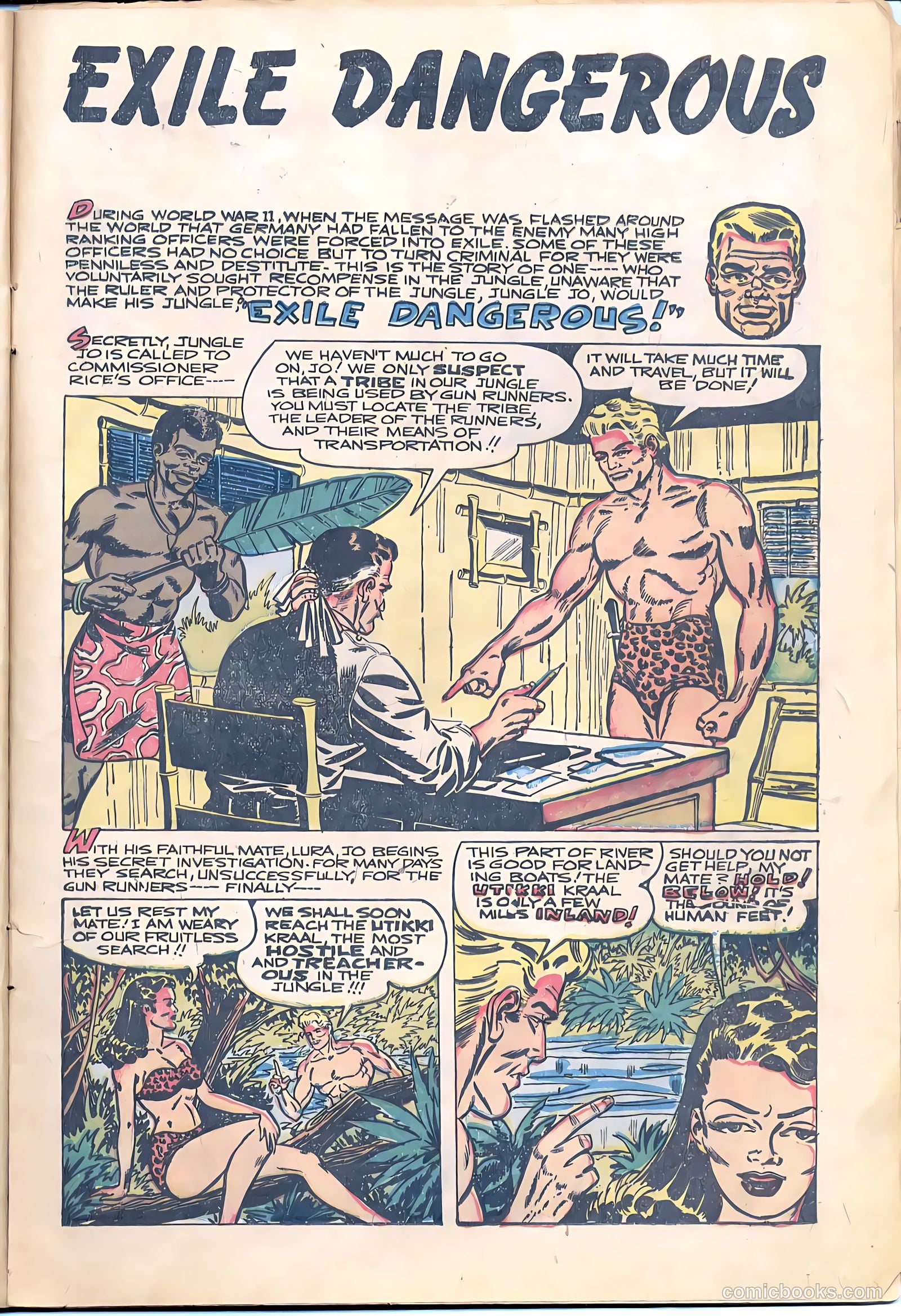 Terrors of the Jungle #1 (1952) — page 13 of 32