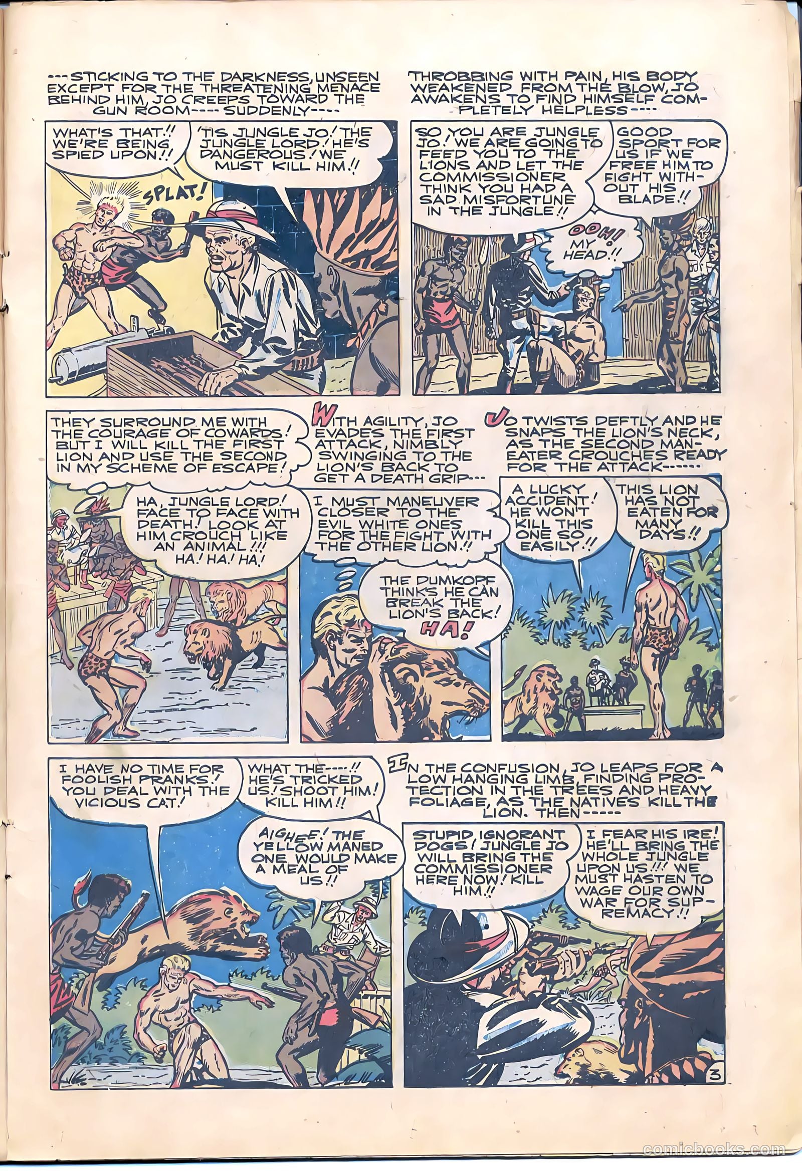 Terrors of the Jungle #1 (1952) — page 15 of 32