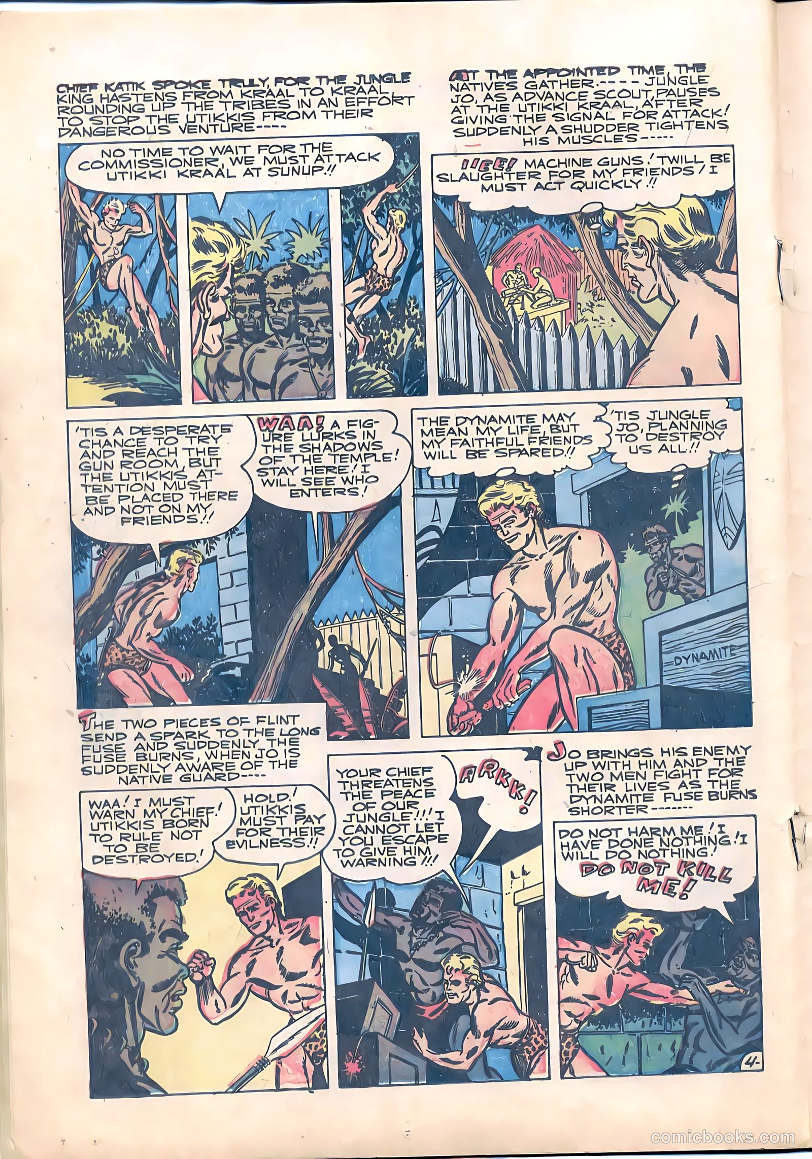 Terrors of the Jungle #1 (1952) — page 16 of 32