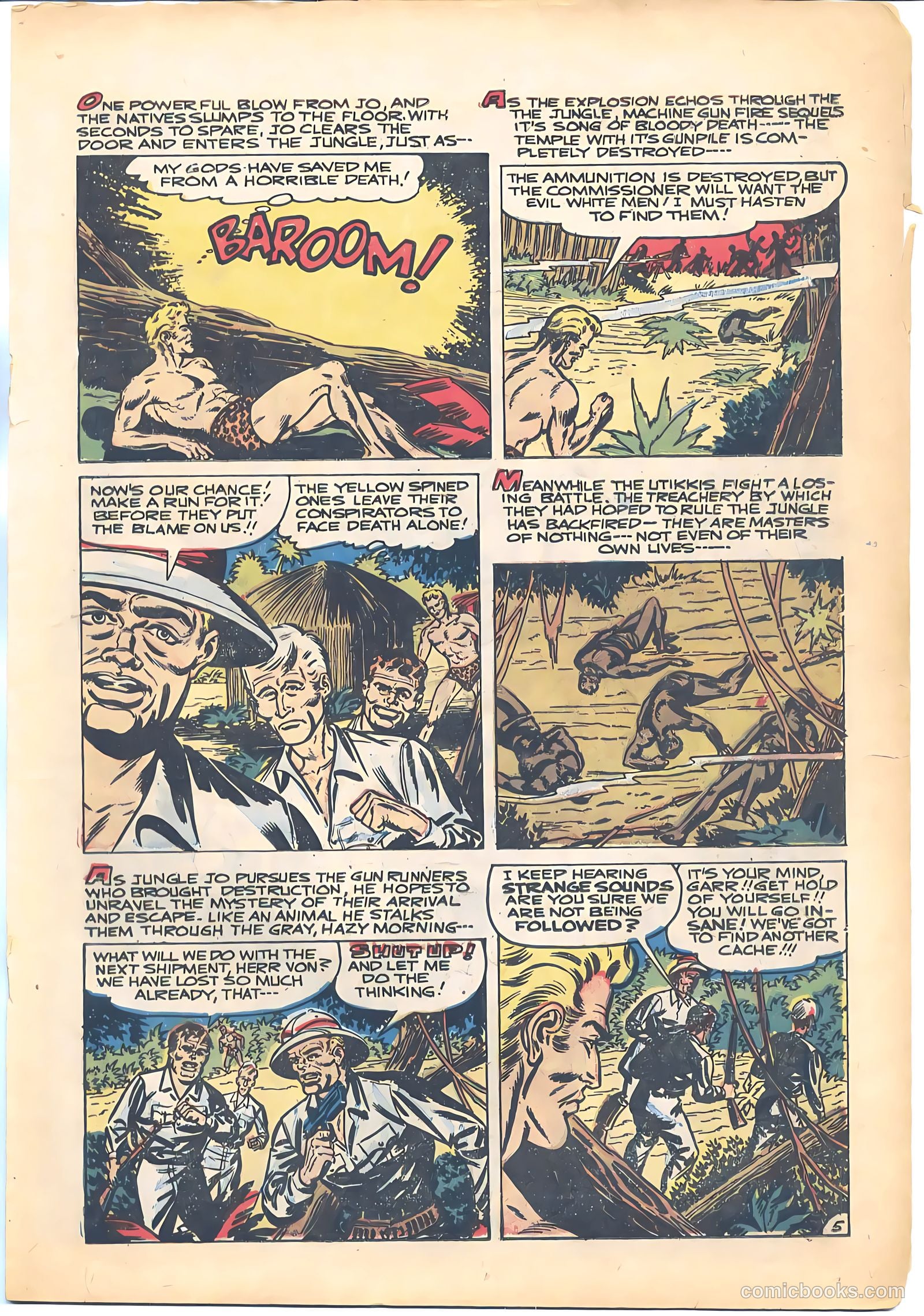 Terrors of the Jungle #1 (1952) — page 17 of 32