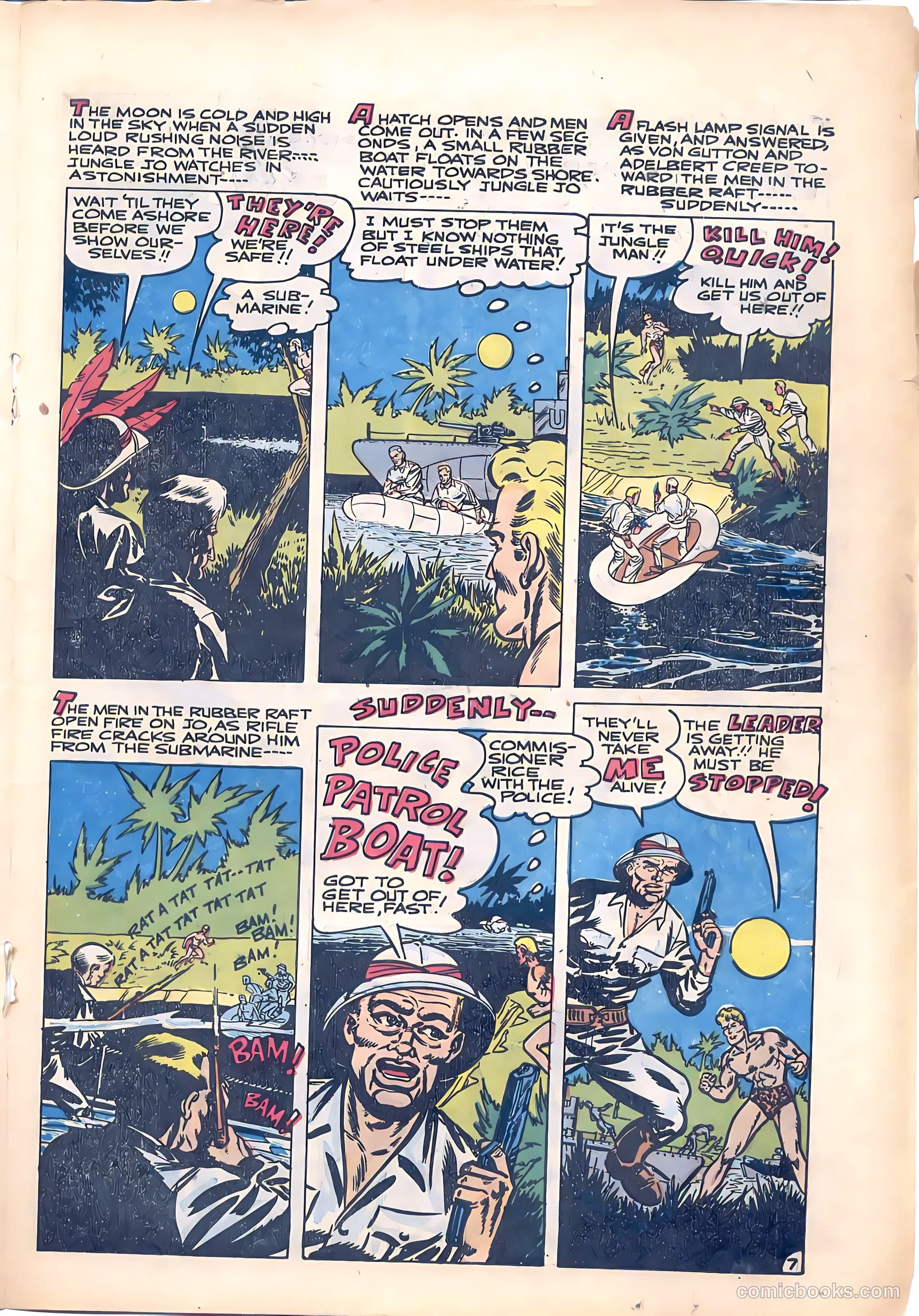 Terrors of the Jungle #1 (1952) — page 19 of 32