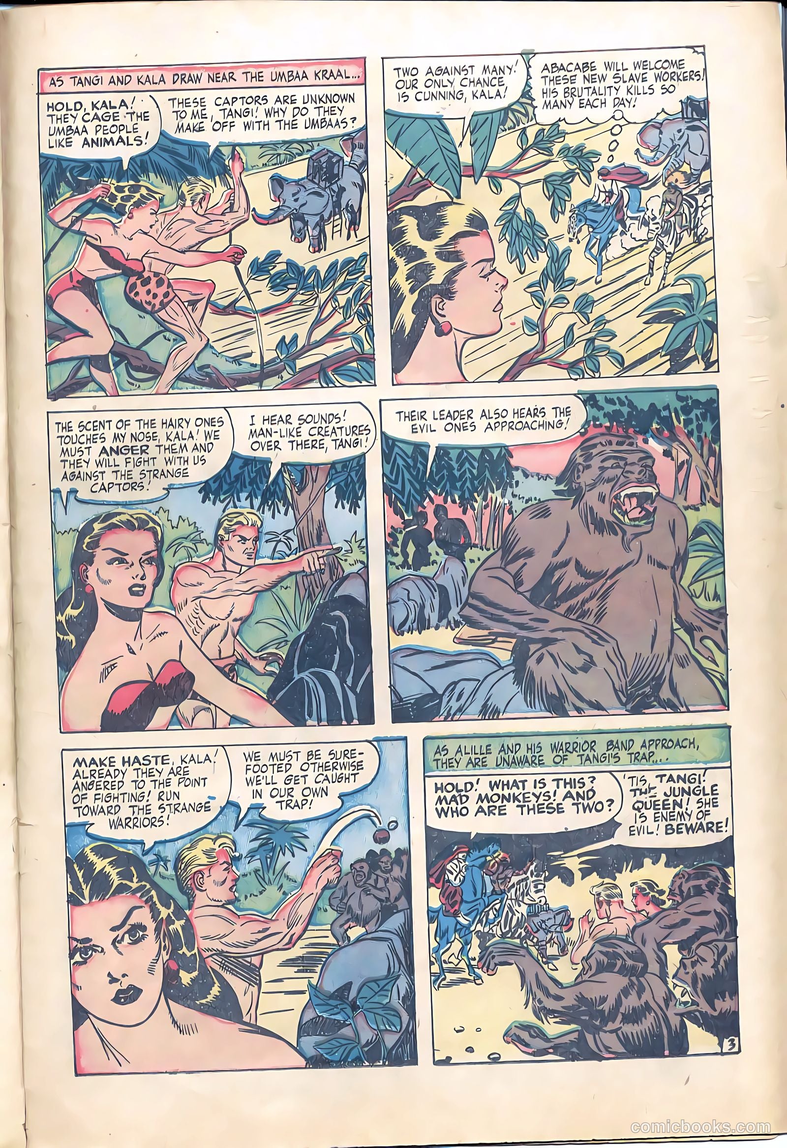 Terrors of the Jungle #1 (1952) — page 25 of 32