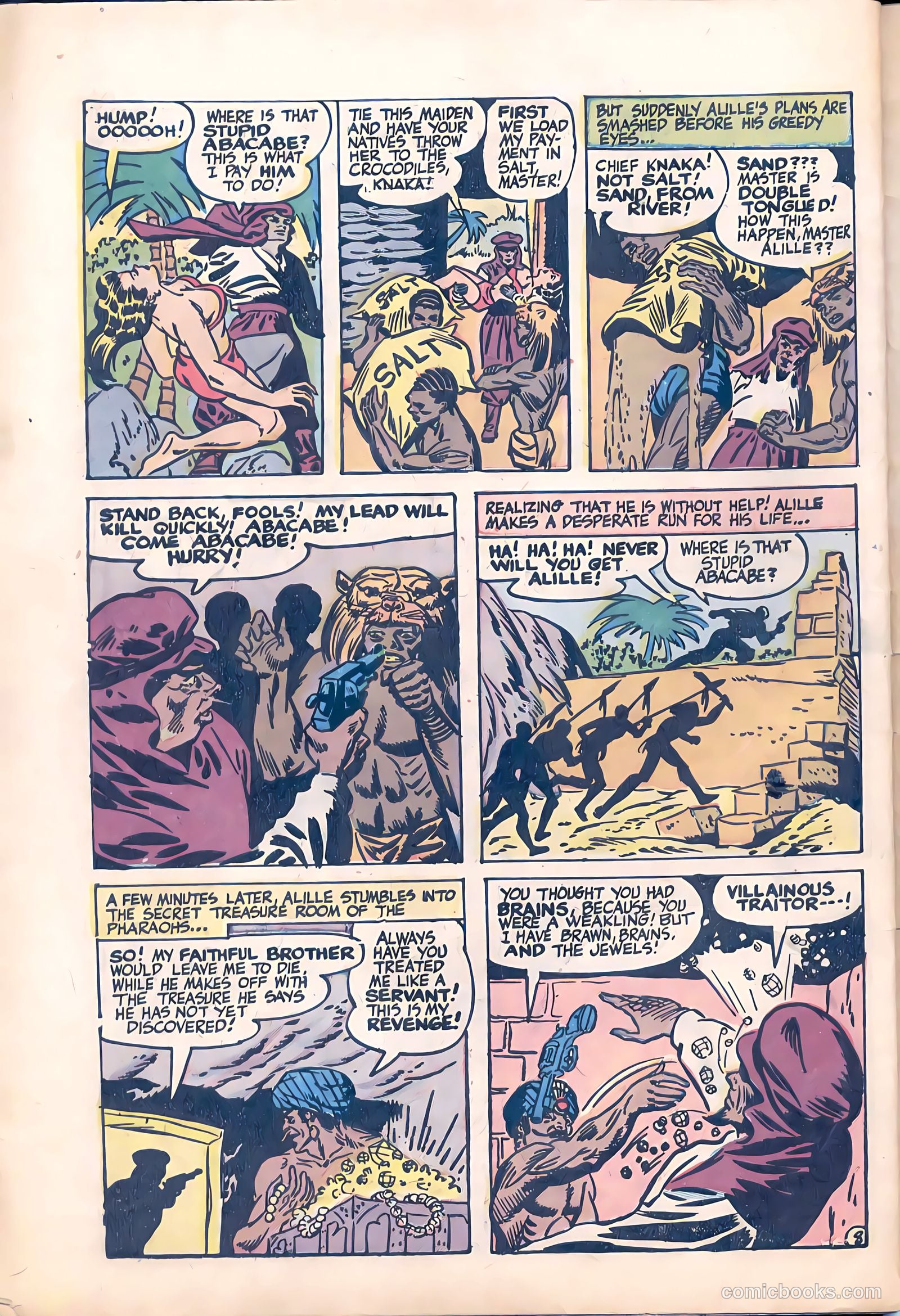 Terrors of the Jungle #1 (1952) — page 30 of 32