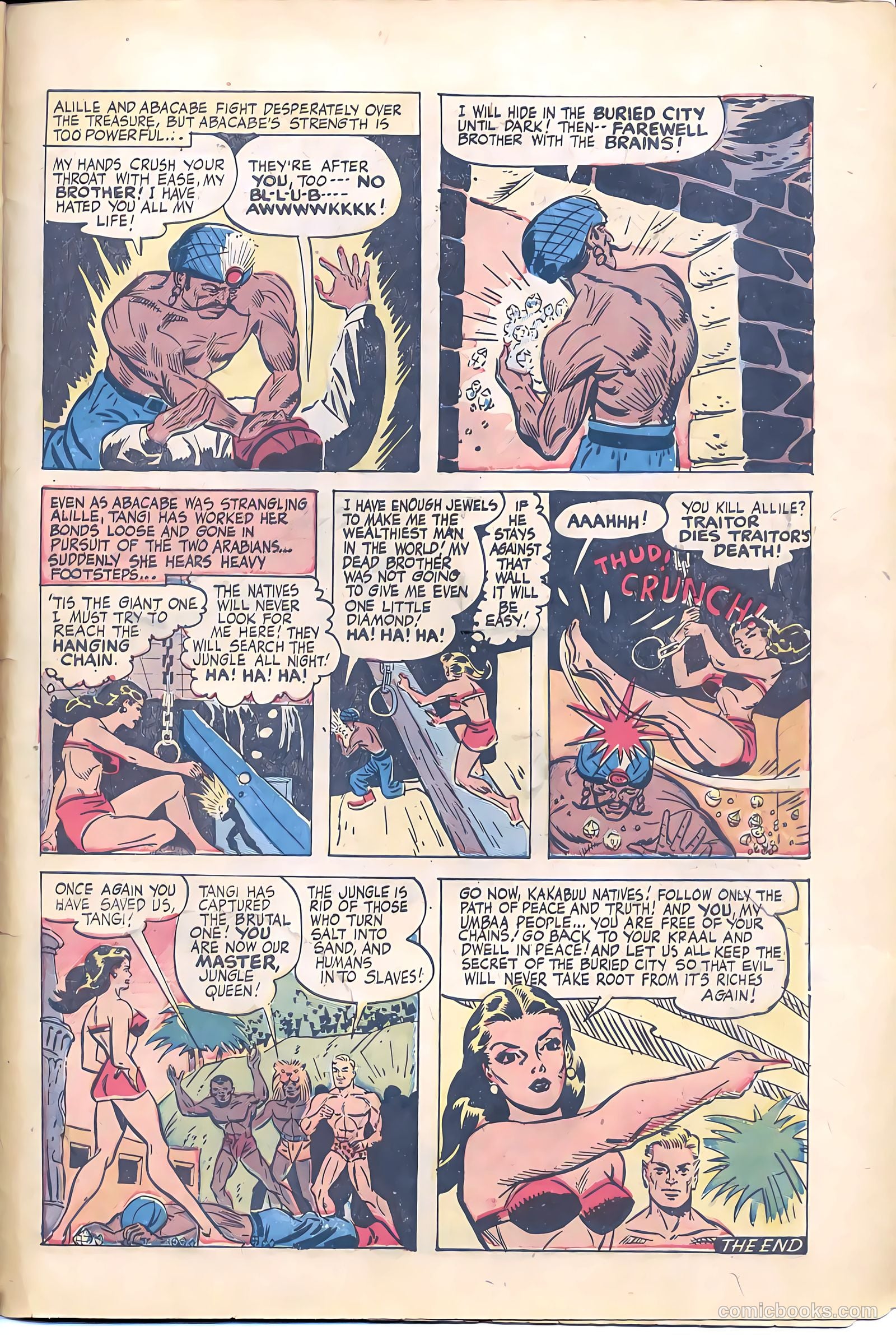 Terrors of the Jungle #1 (1952) — page 31 of 32
