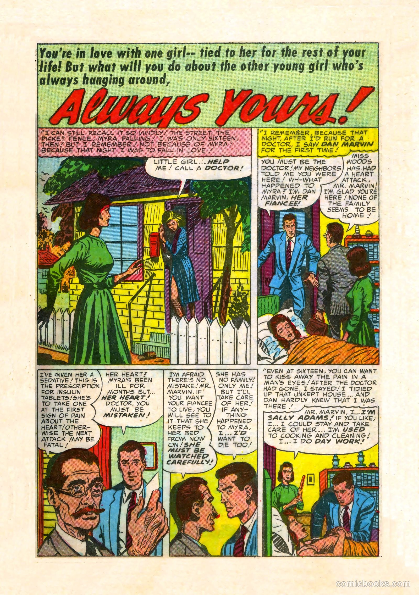 Young Romance #66 (1954) — page 11 of 36