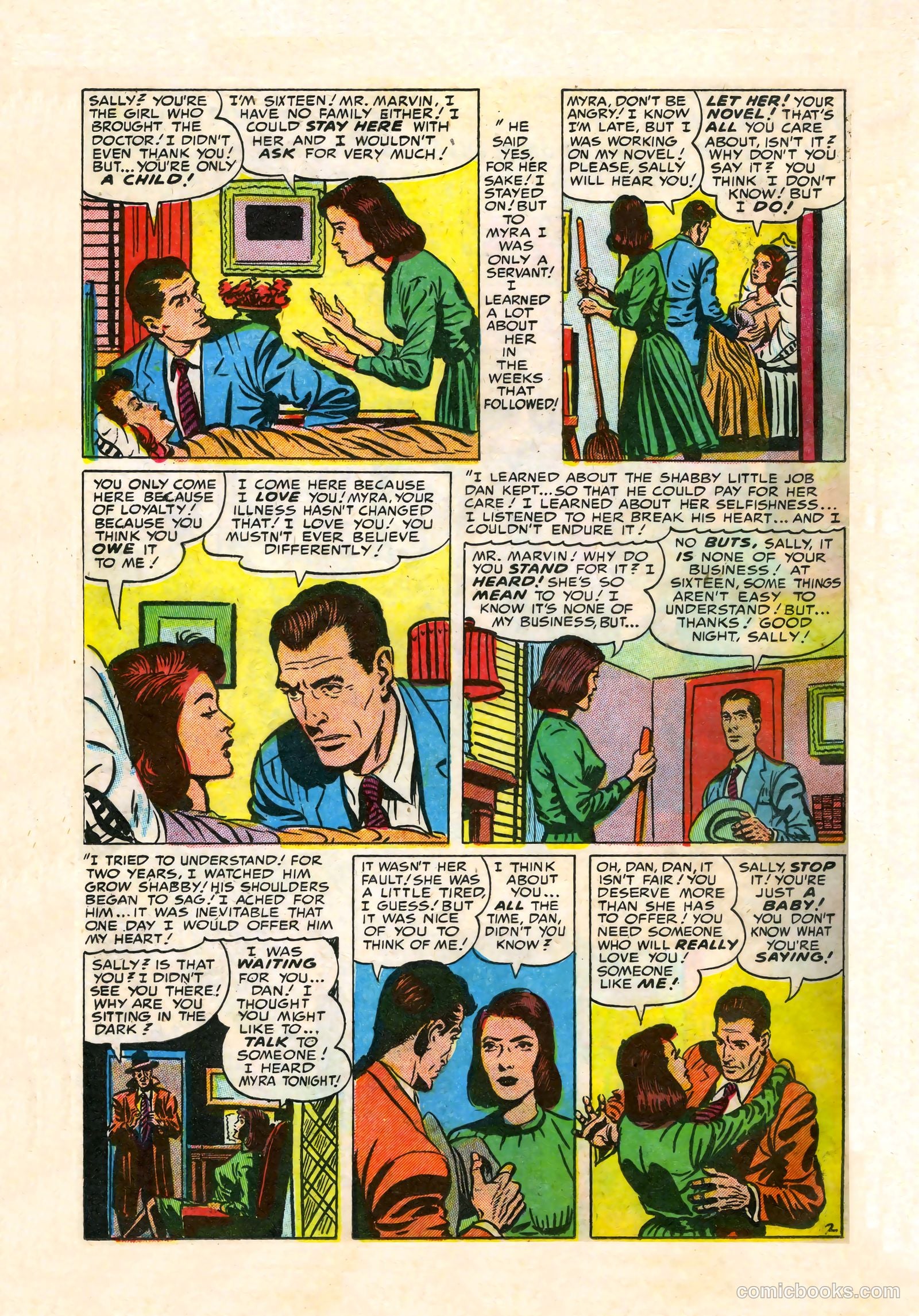 Young Romance #66 (1954) — page 12 of 36