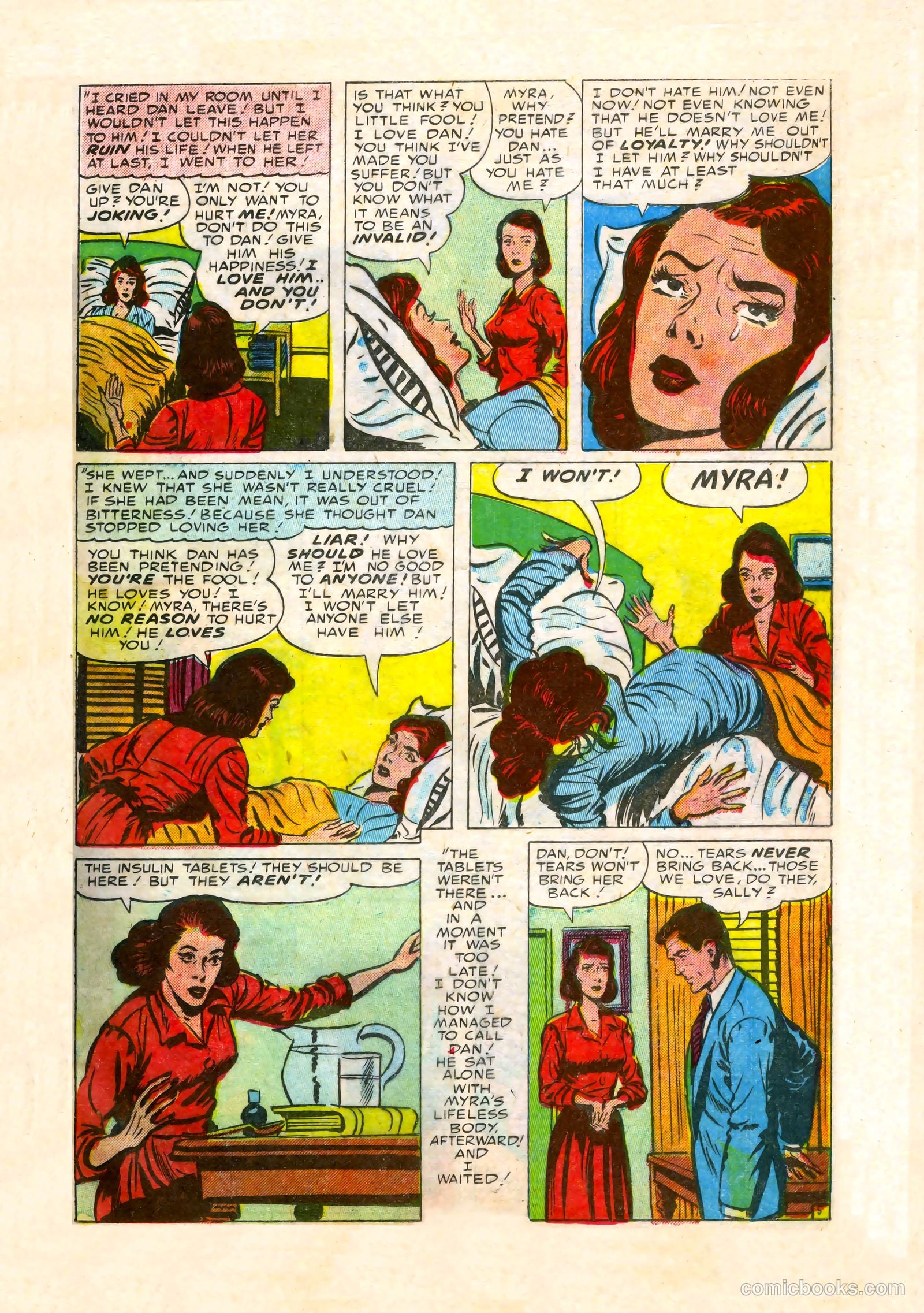 Young Romance #66 (1954) — page 15 of 36