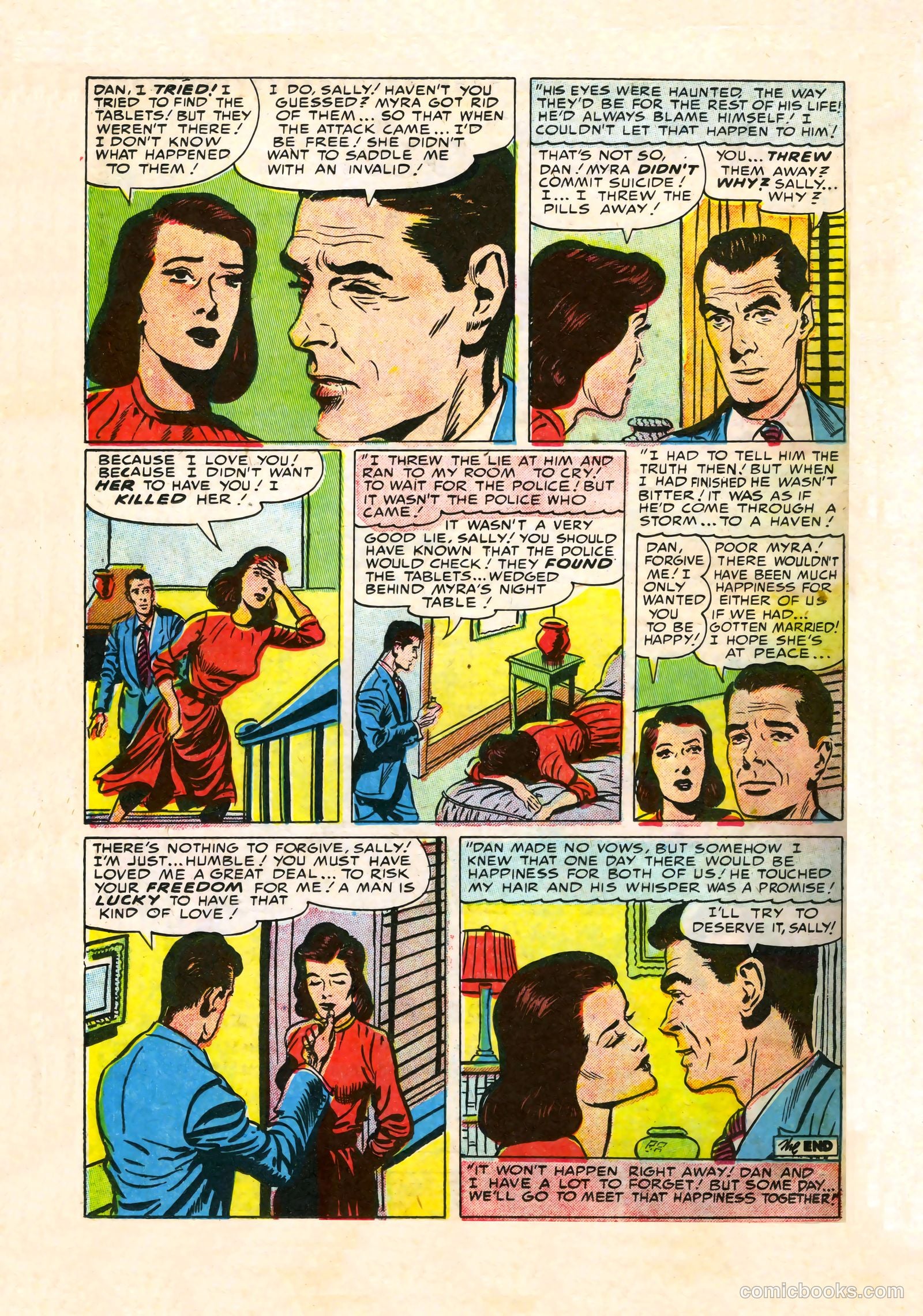 Young Romance #66 (1954) — page 16 of 36