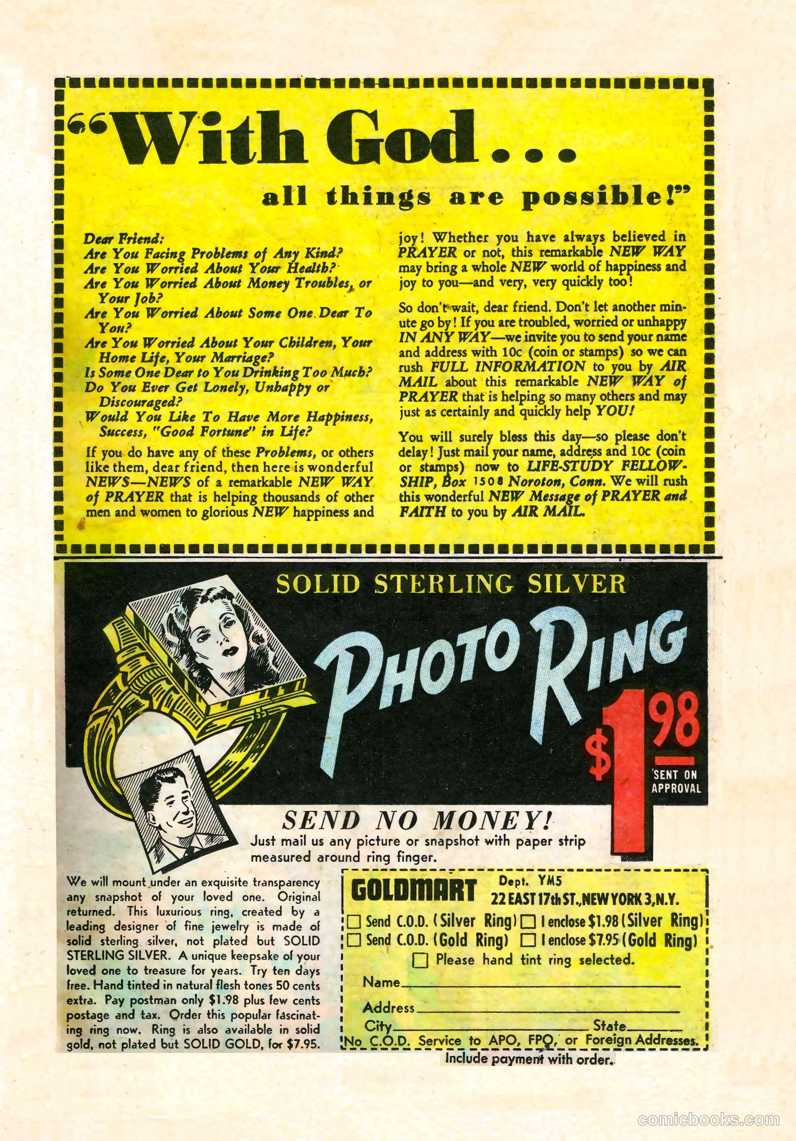 Young Romance #66 (1954) — page 17 of 36