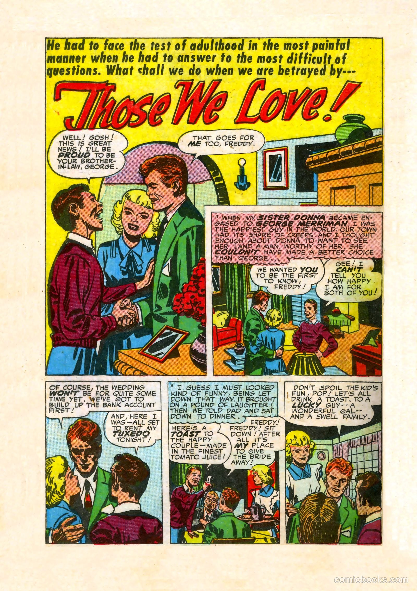 Young Romance #66 (1954) — page 18 of 36