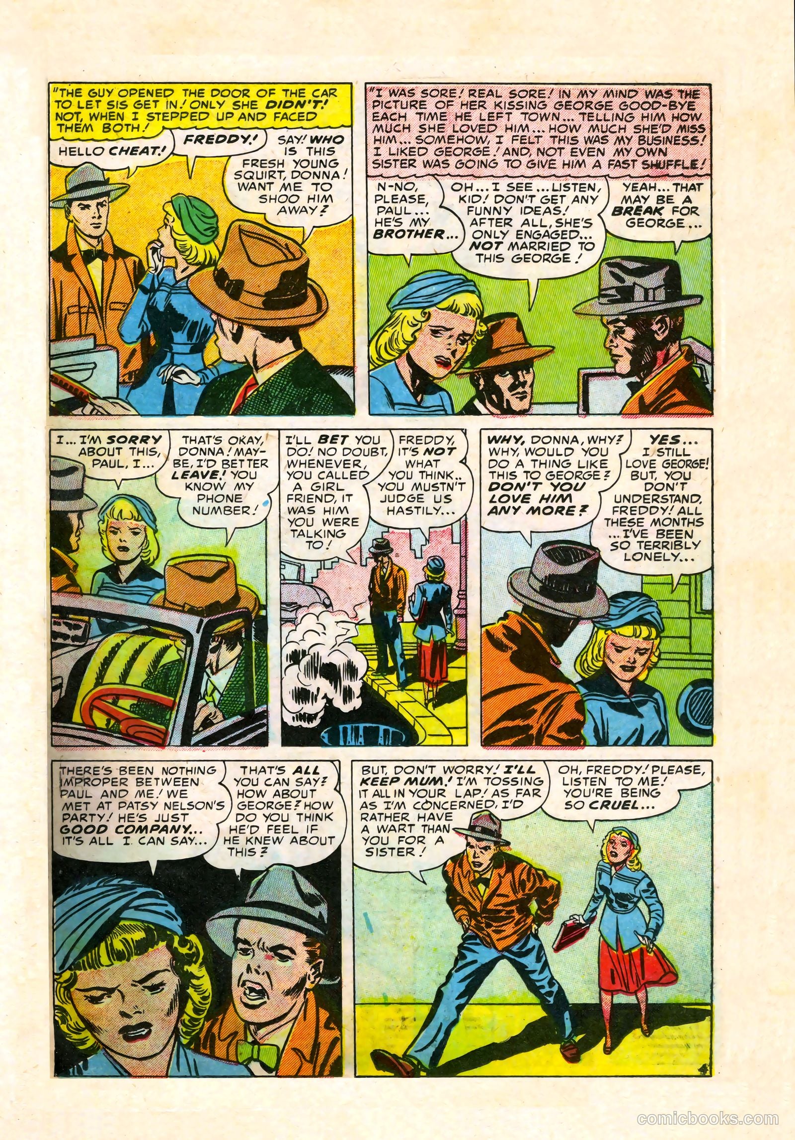 Young Romance #66 (1954) — page 21 of 36