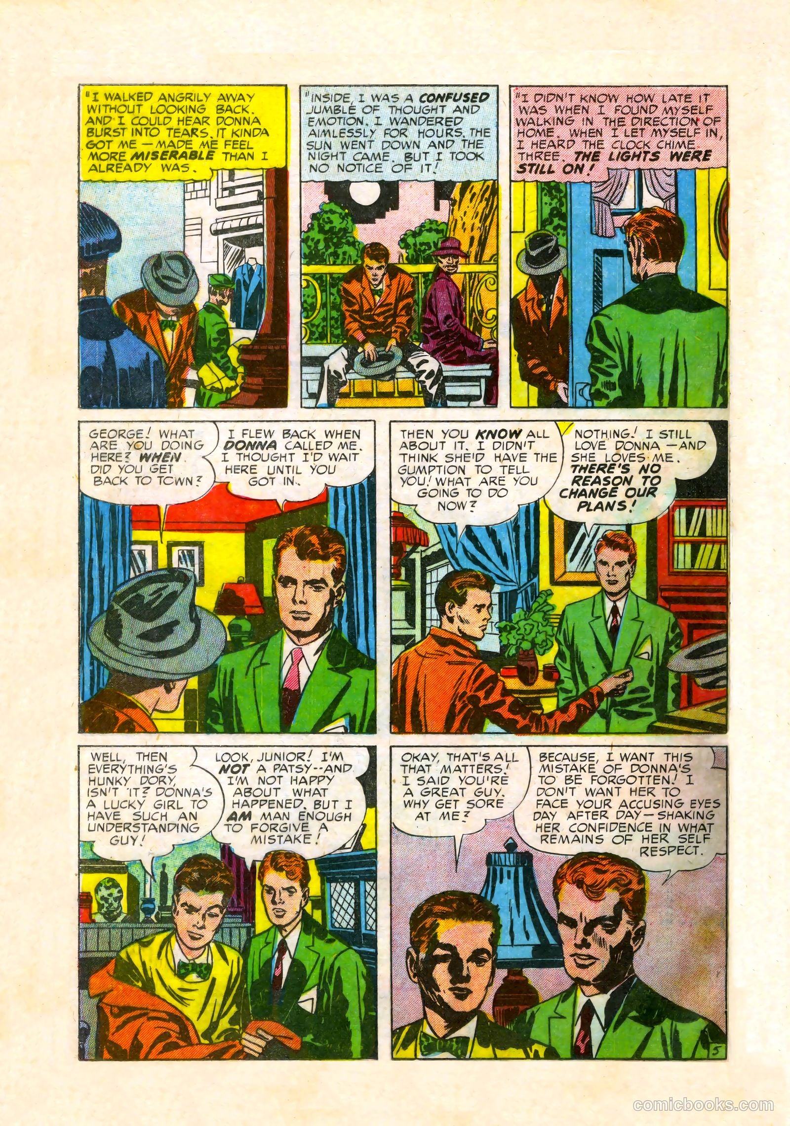Young Romance #66 (1954) — page 22 of 36