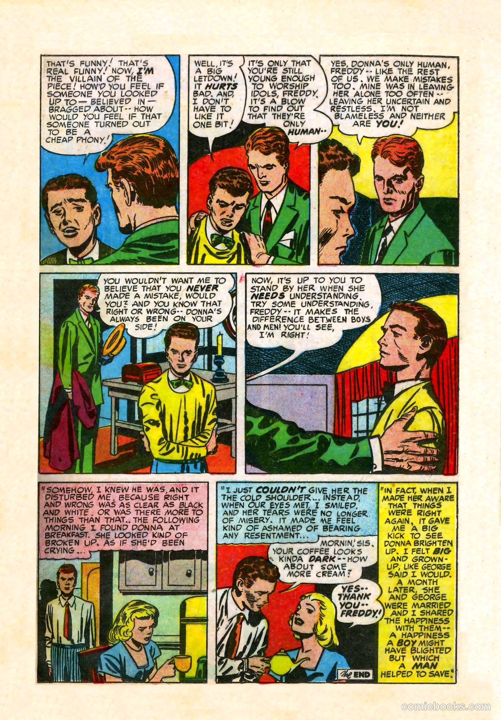 Young Romance #66 (1954) — page 23 of 36