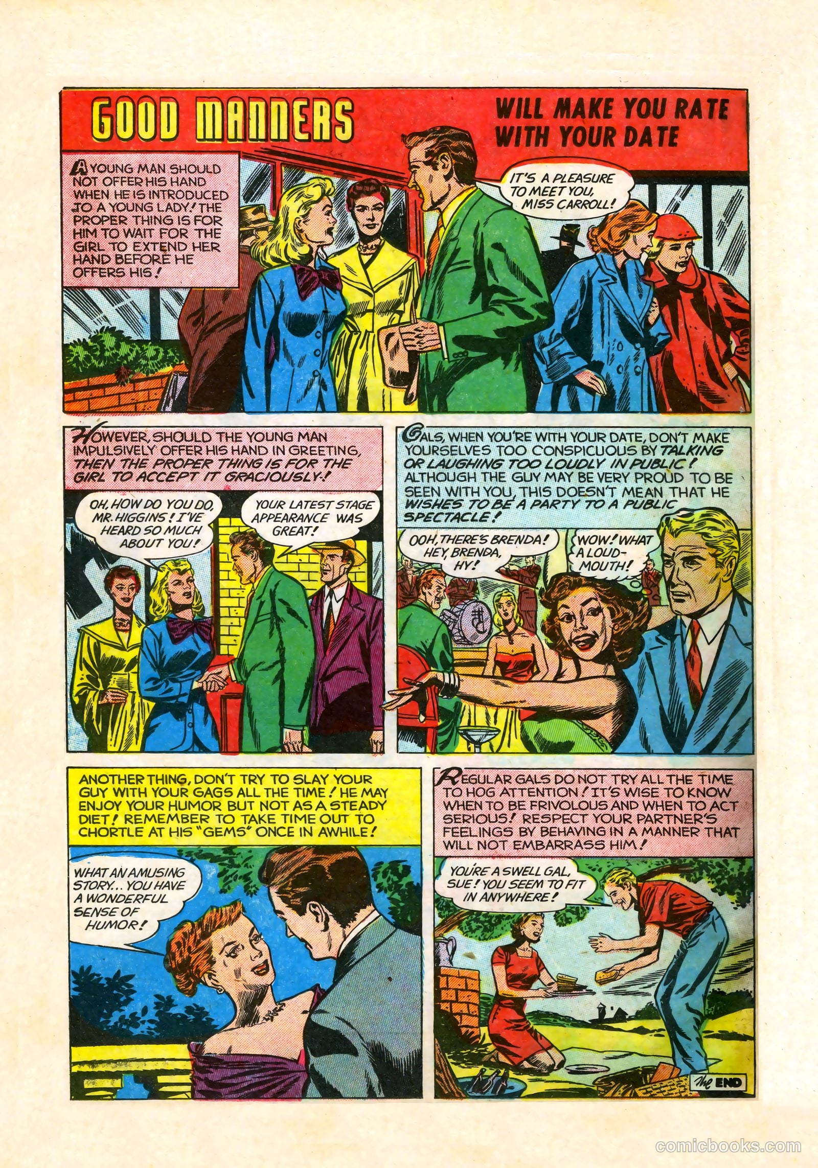 Young Romance #66 (1954) — page 24 of 36