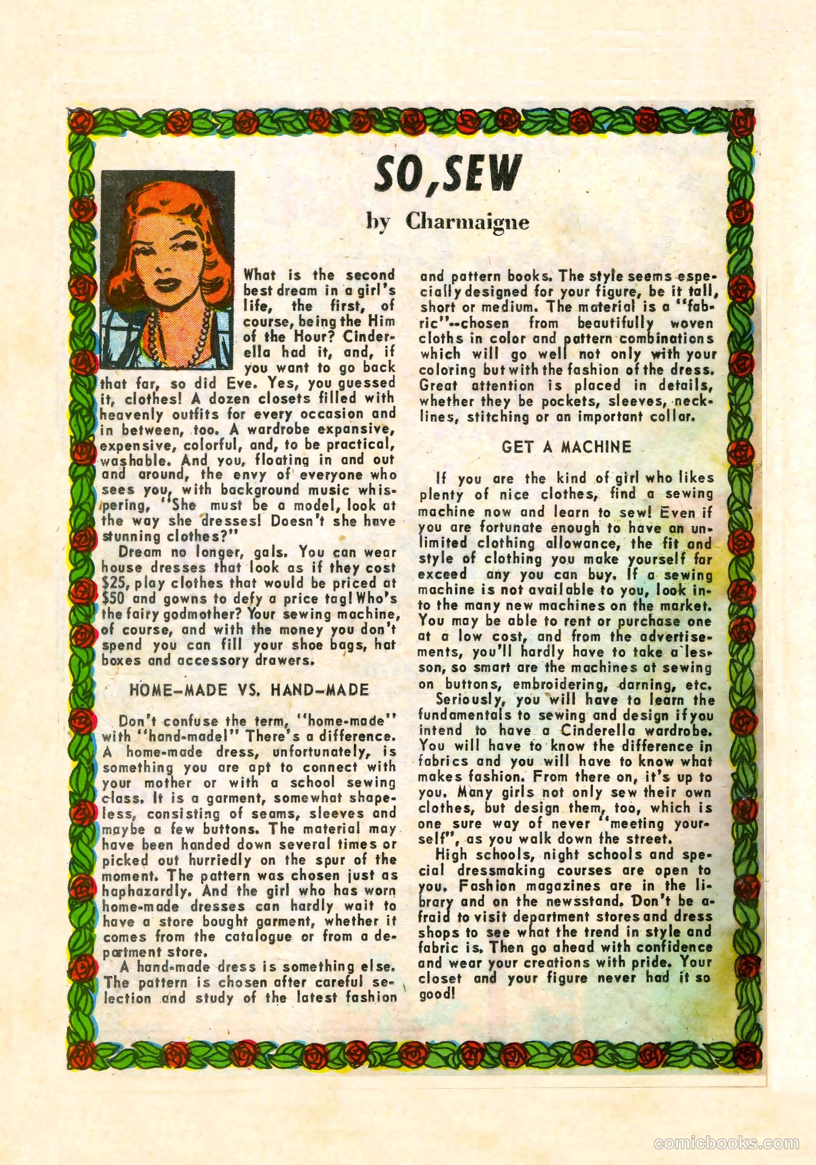 Young Romance #66 (1954) — page 26 of 36
