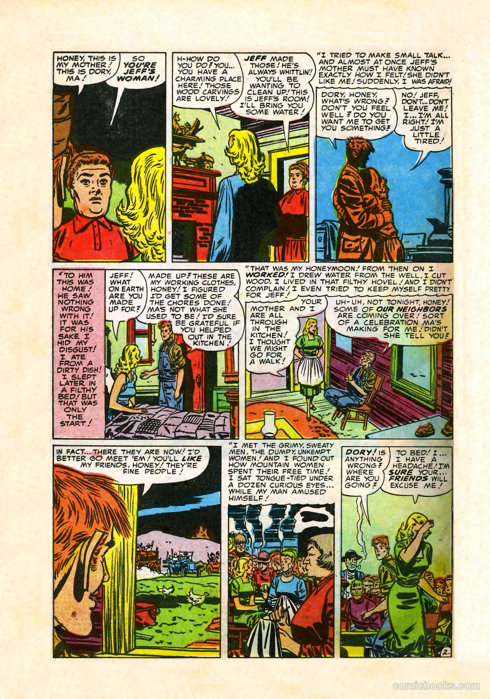 Young Romance #66 (1954) — page 28 of 36