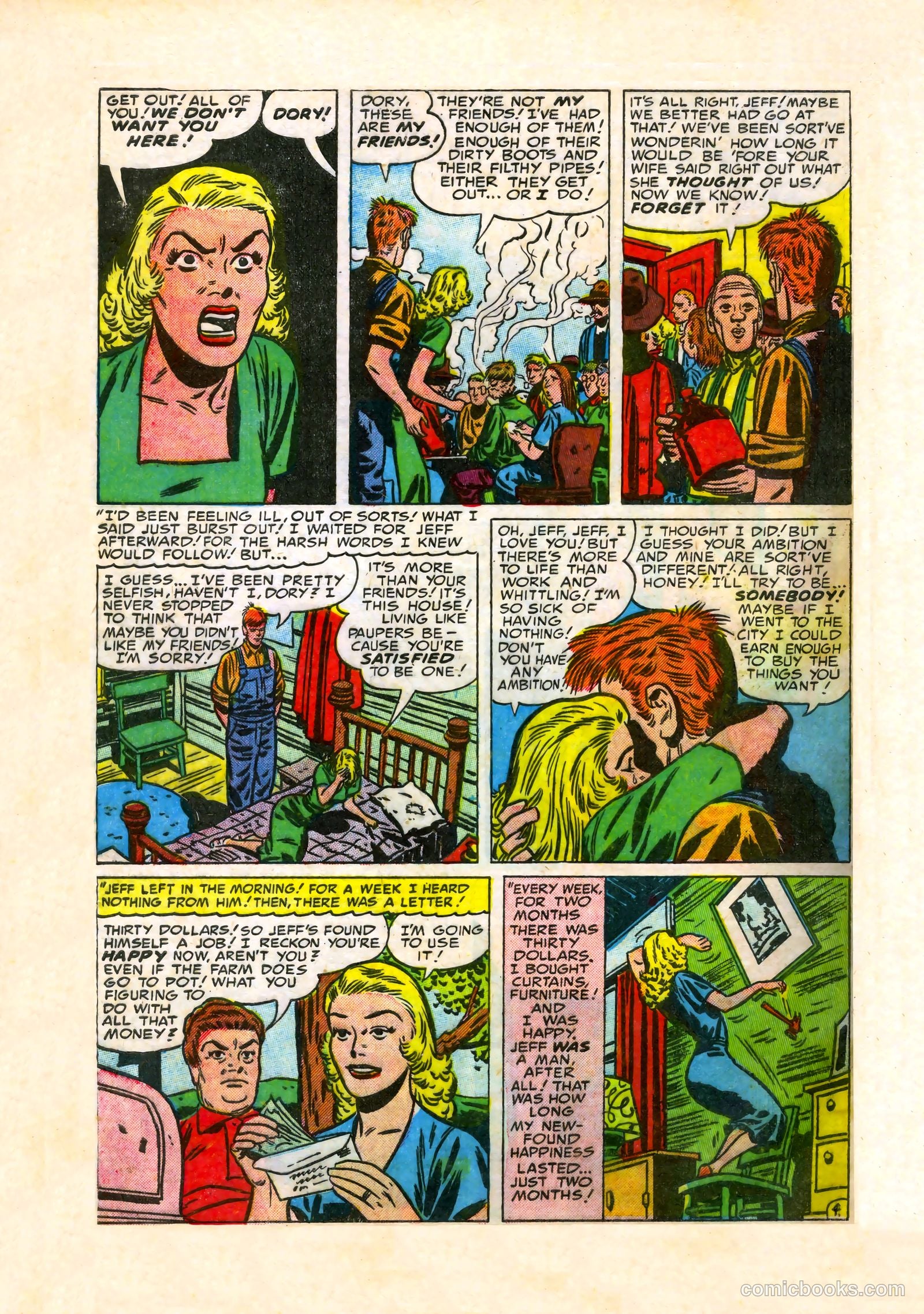 Young Romance #66 (1954) — page 30 of 36