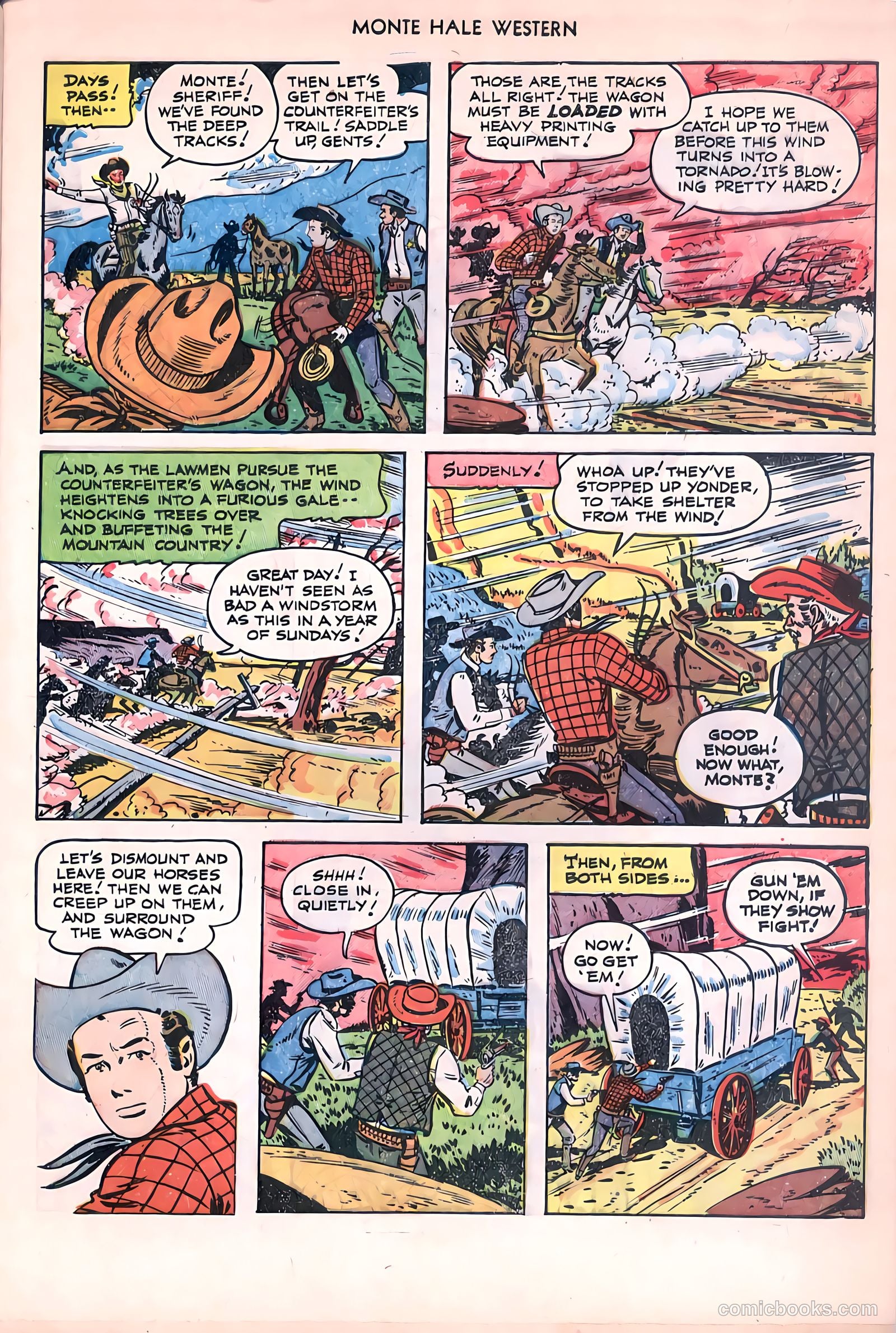 Monte Hale Western #81 (1953) — page 5 of 36