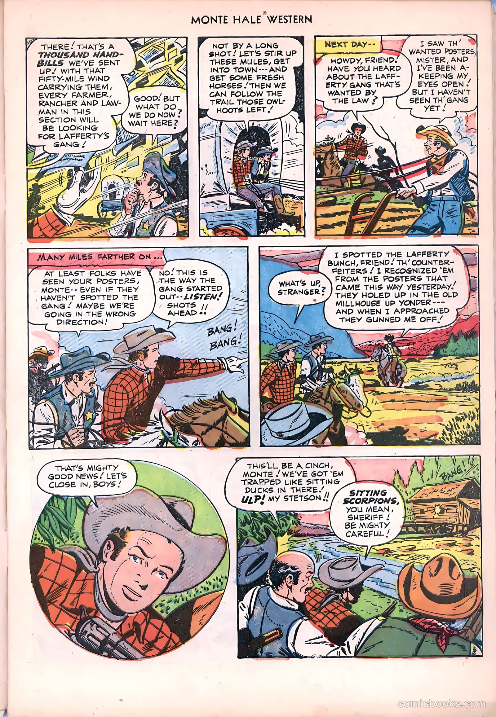 Monte Hale Western #81 (1953) — page 7 of 36