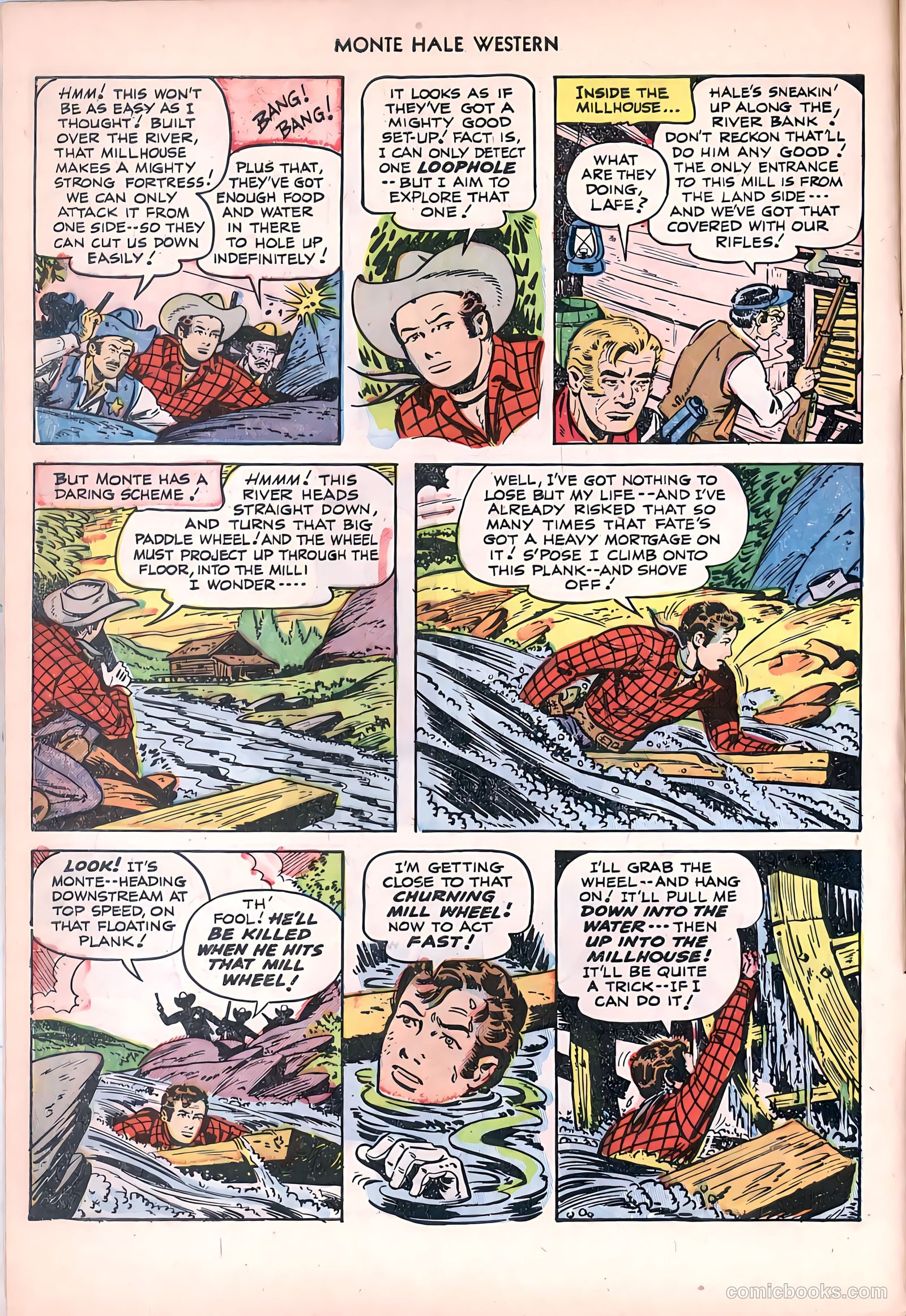 Monte Hale Western #81 (1953) — page 8 of 36