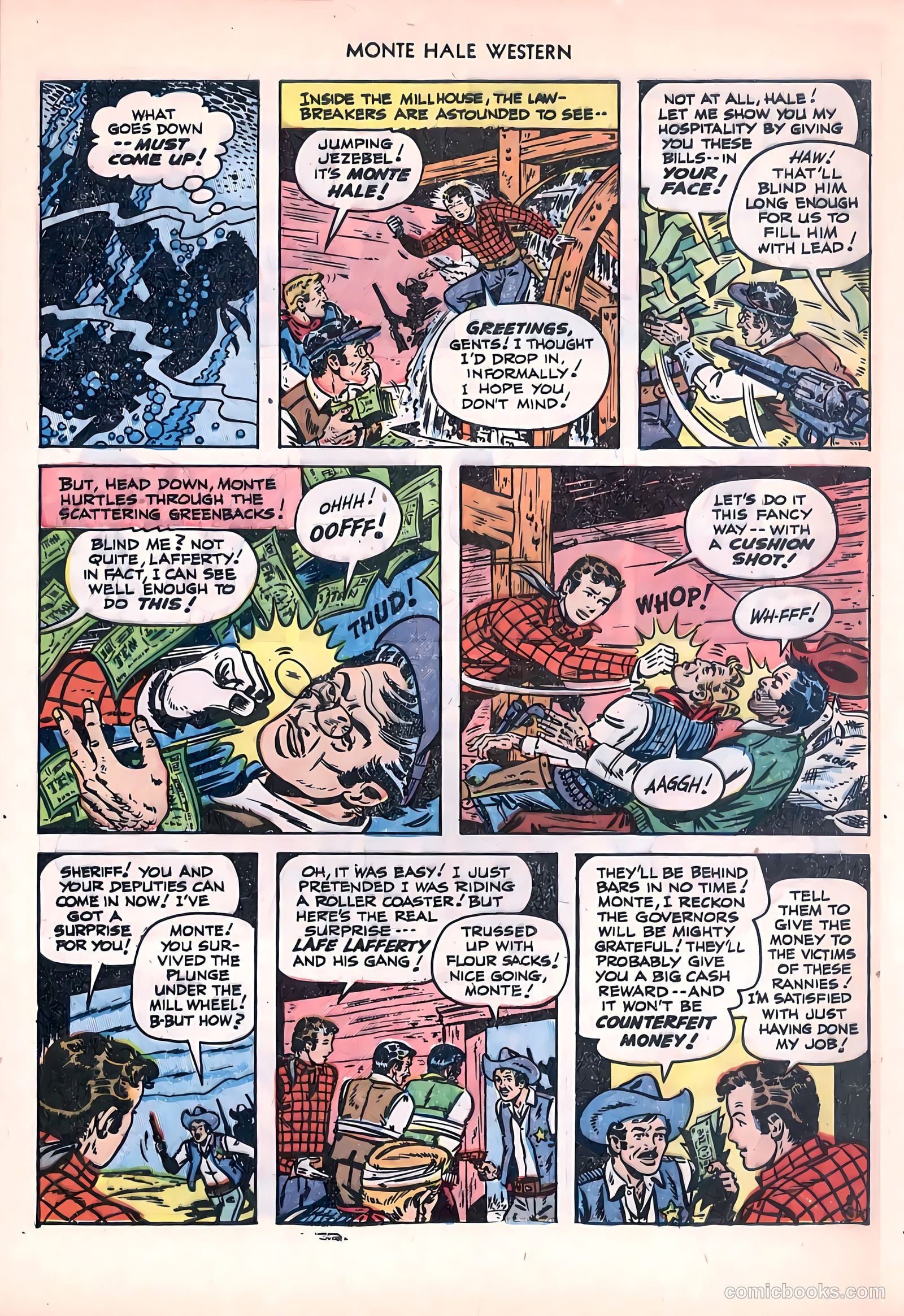 Monte Hale Western #81 (1953) — page 9 of 36