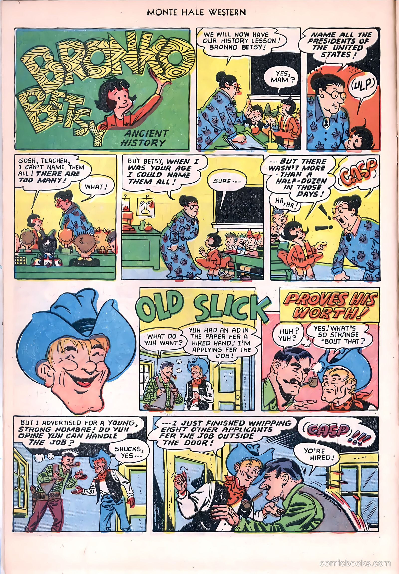 Monte Hale Western #81 (1953) — page 10 of 36