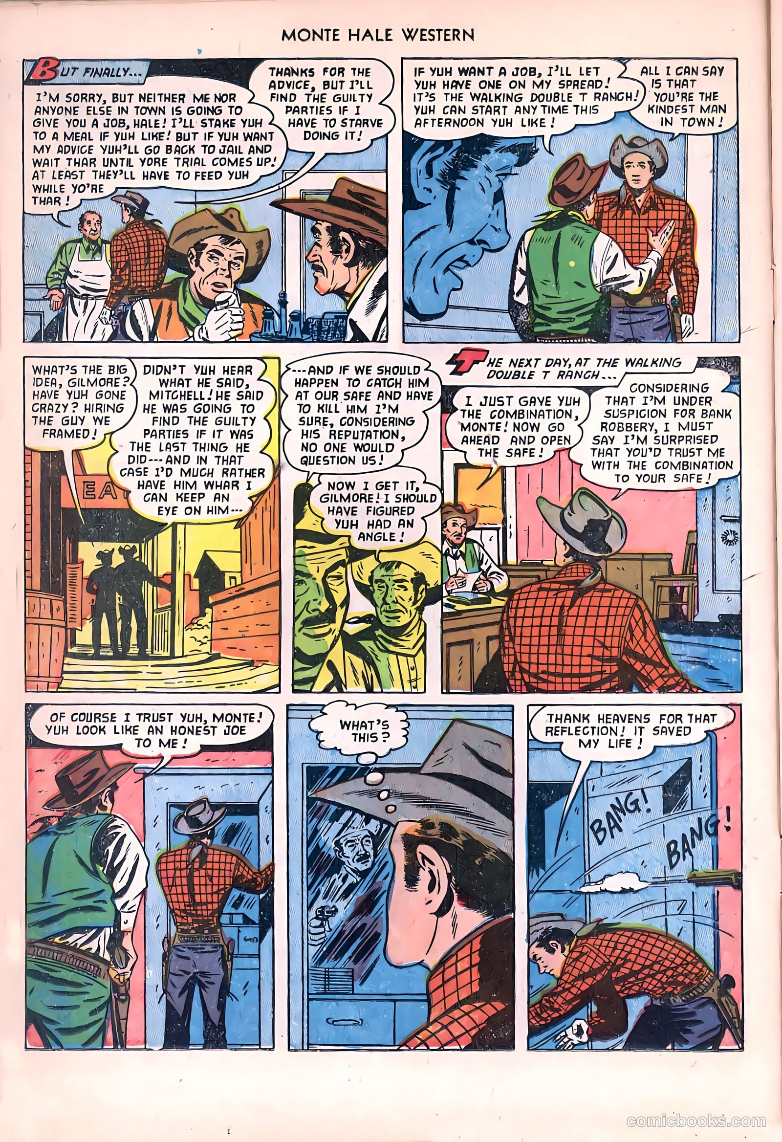 Monte Hale Western #81 (1953) — page 14 of 36