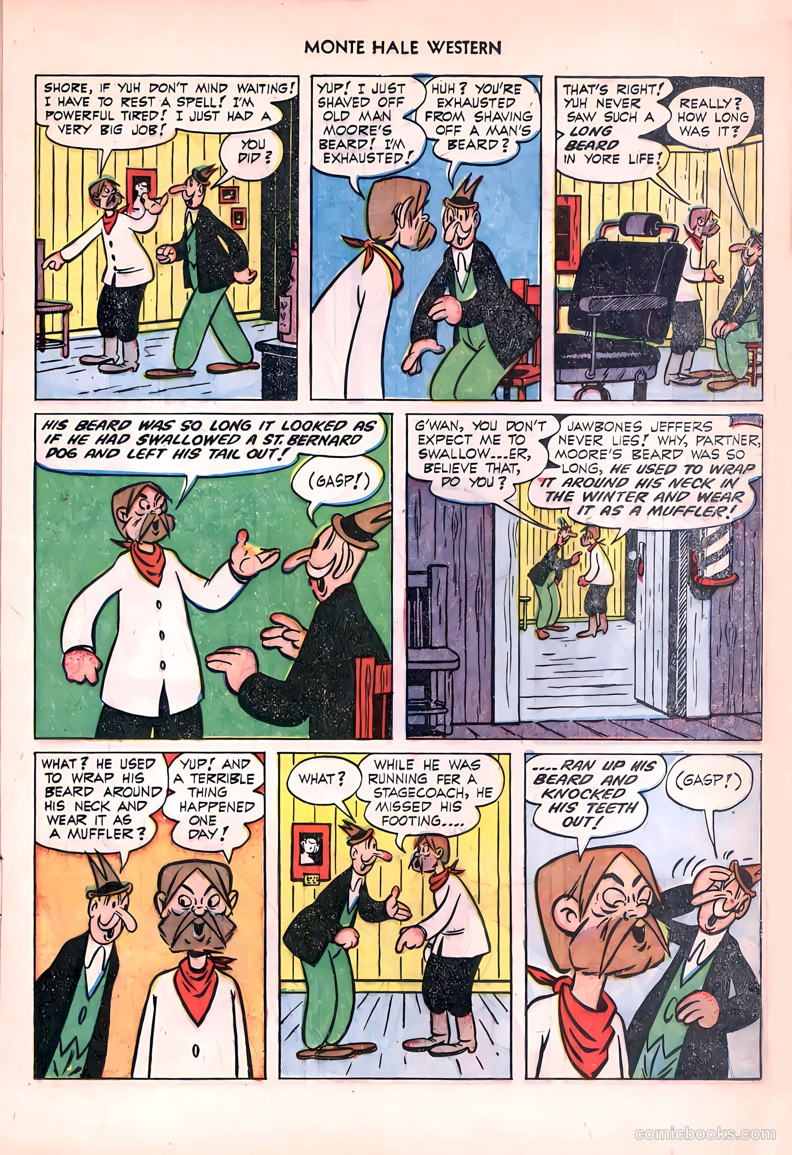 Monte Hale Western #81 (1953) — page 17 of 36