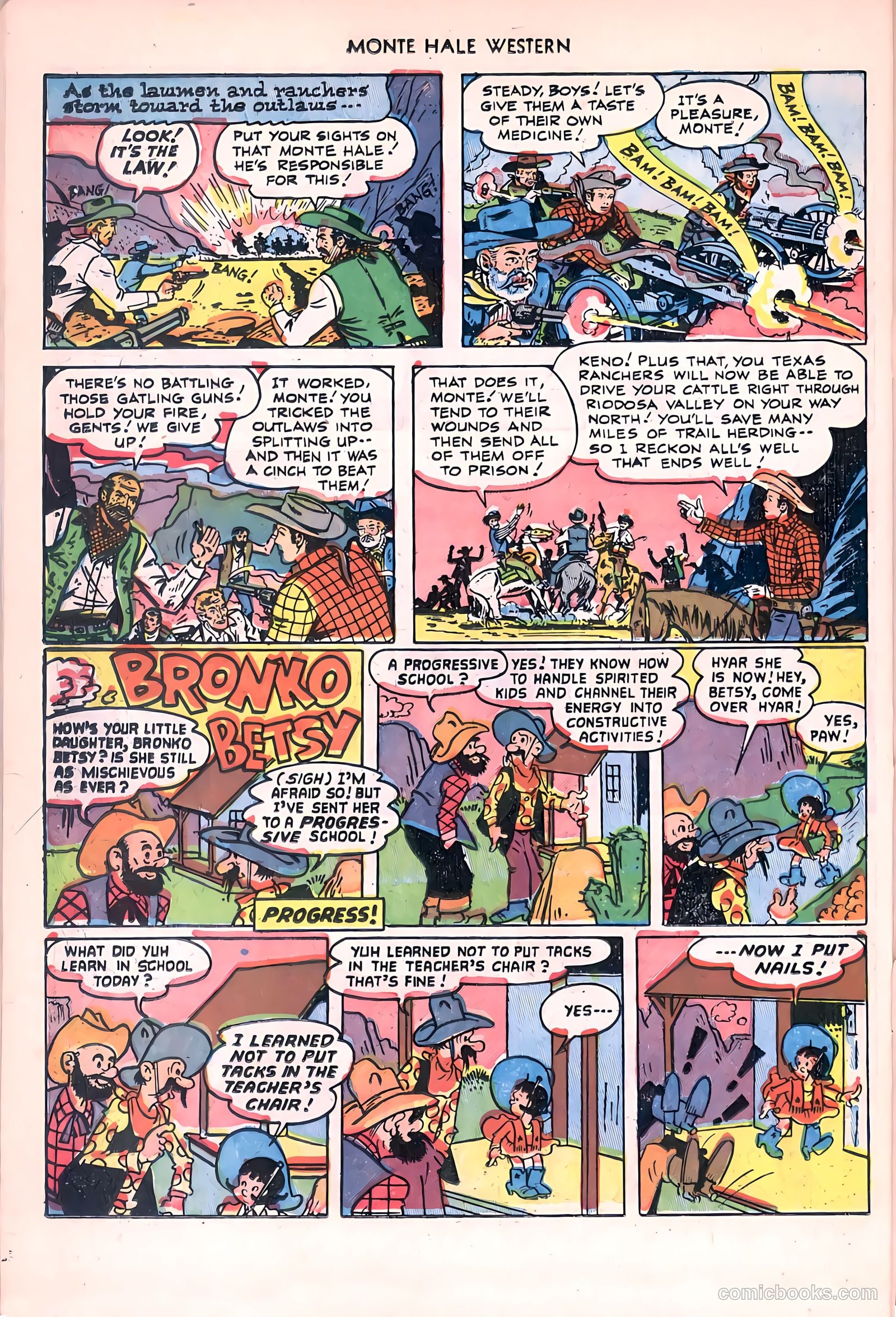 Monte Hale Western #81 (1953) — page 26 of 36