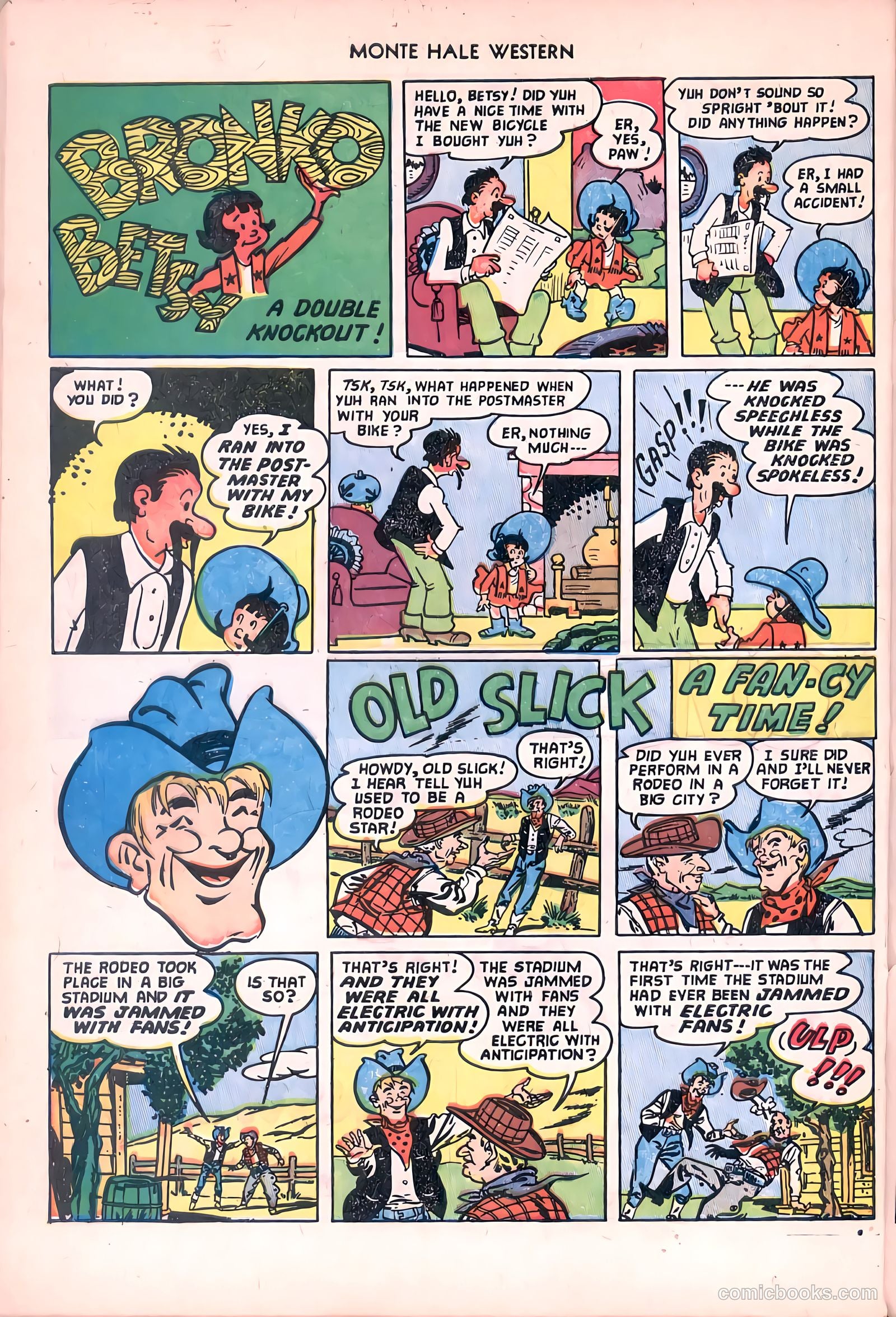Monte Hale Western #81 (1953) — page 28 of 36